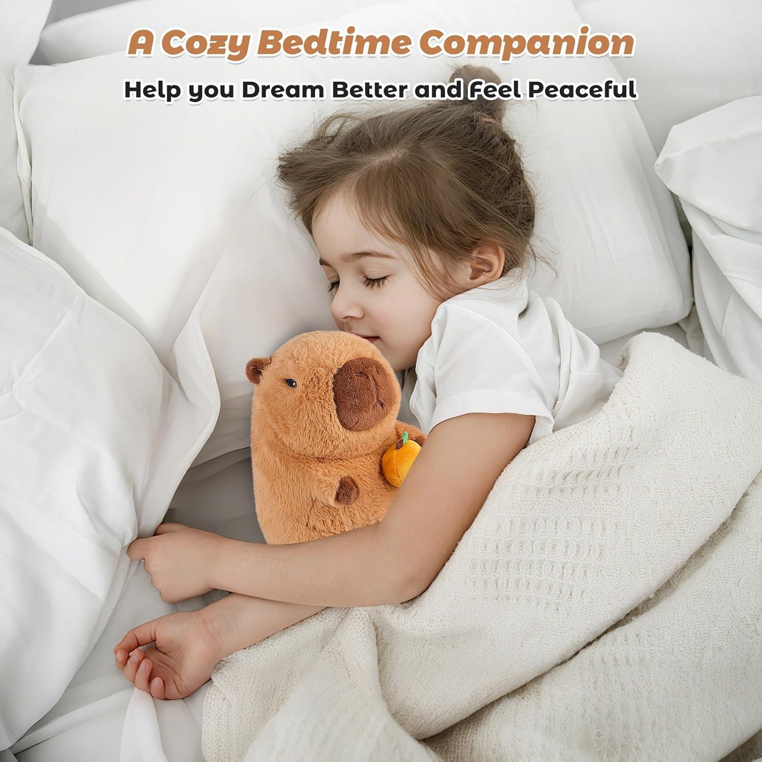 Almohadilla Térmica Capibara Bobbie & Laxi 0.68 kg Naranja