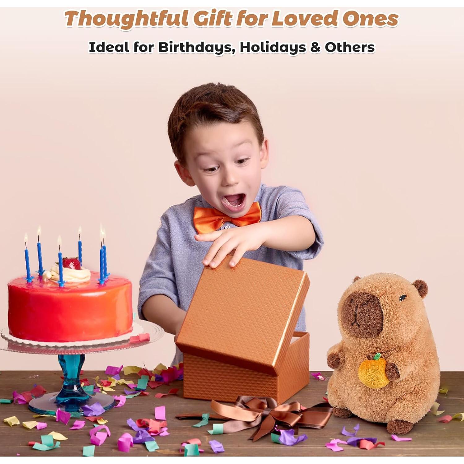 Almohadilla Térmica Capibara Bobbie & Laxi 0.68 kg Naranja