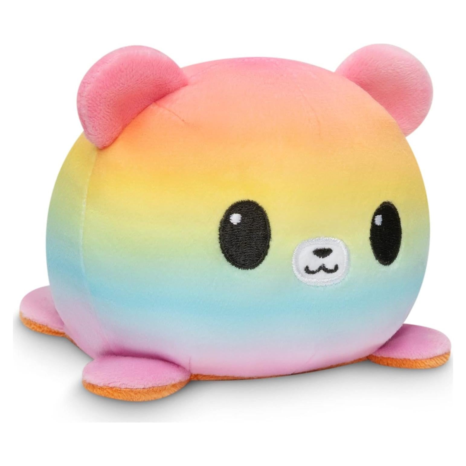 Peluche Reversible TeeTurtle Oso de Orgullo - 10.2 cm