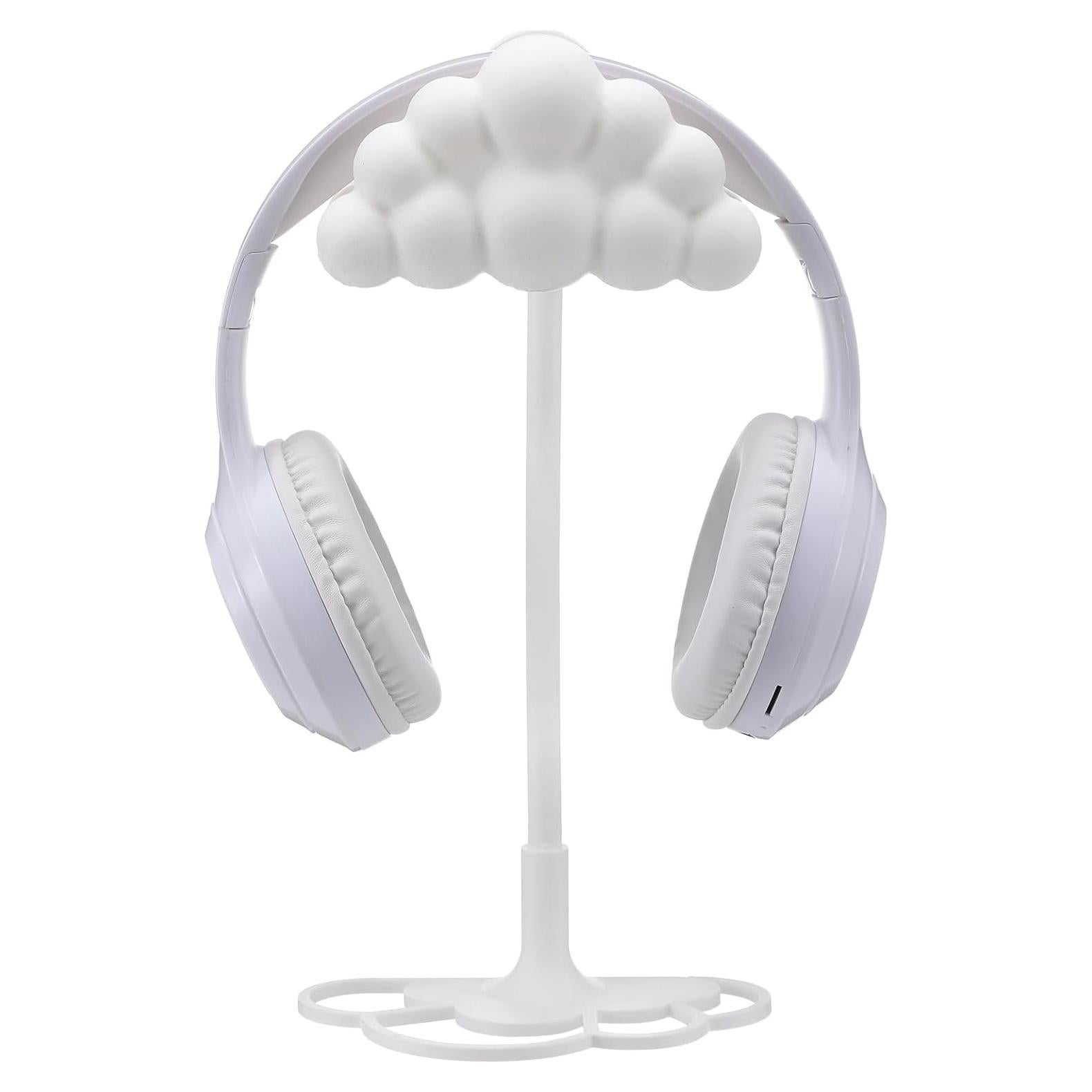 Soporte para Auriculares Yookeer Nube Blanca 25x12 cm