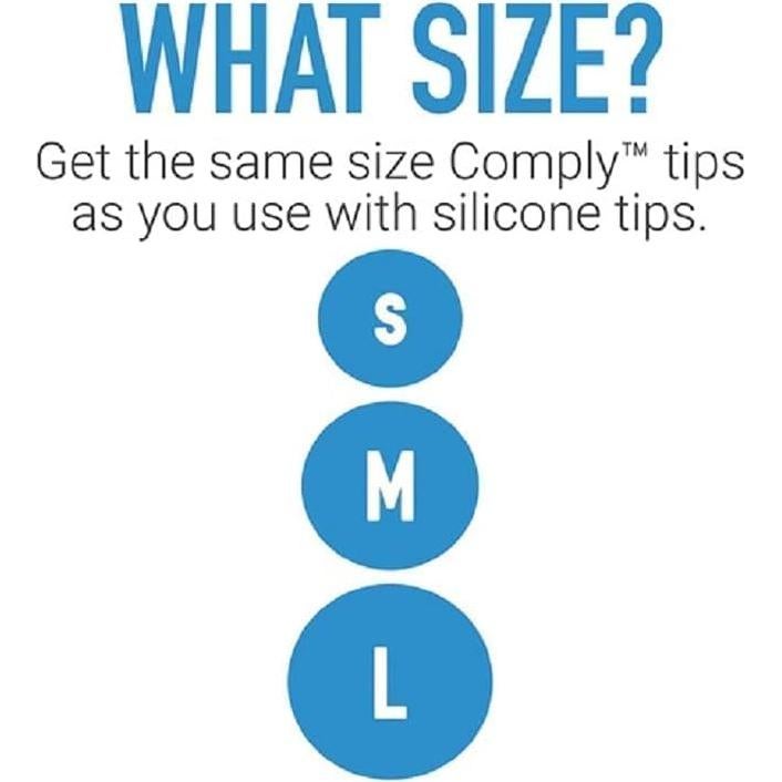 Puntas de oído Comply SmartCore Redondas 2.0 Medianas (3 pares)