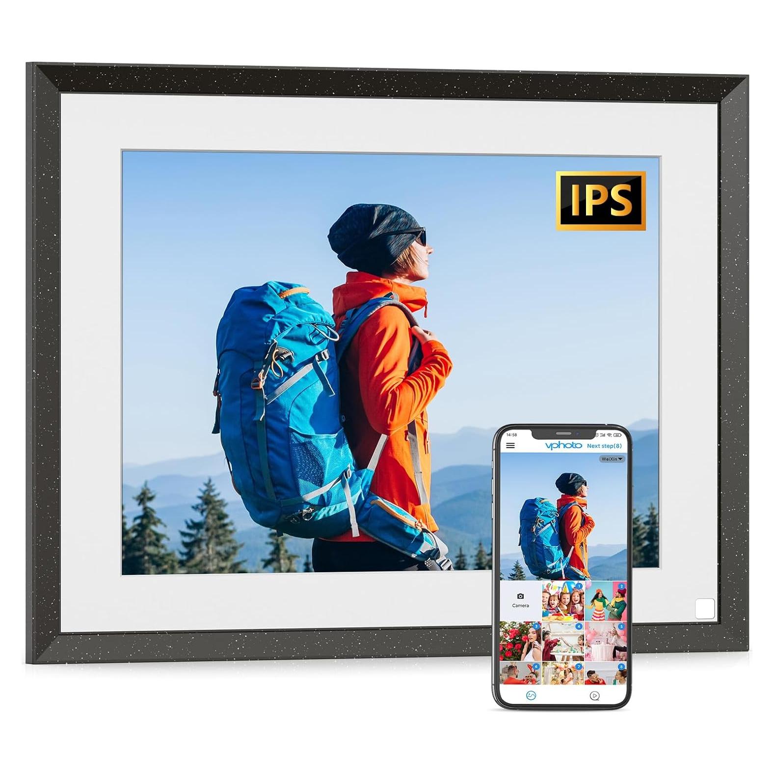 Marco de Fotos Digital WiFi FULLJA 9.7" 32GB Pantalla Táctil