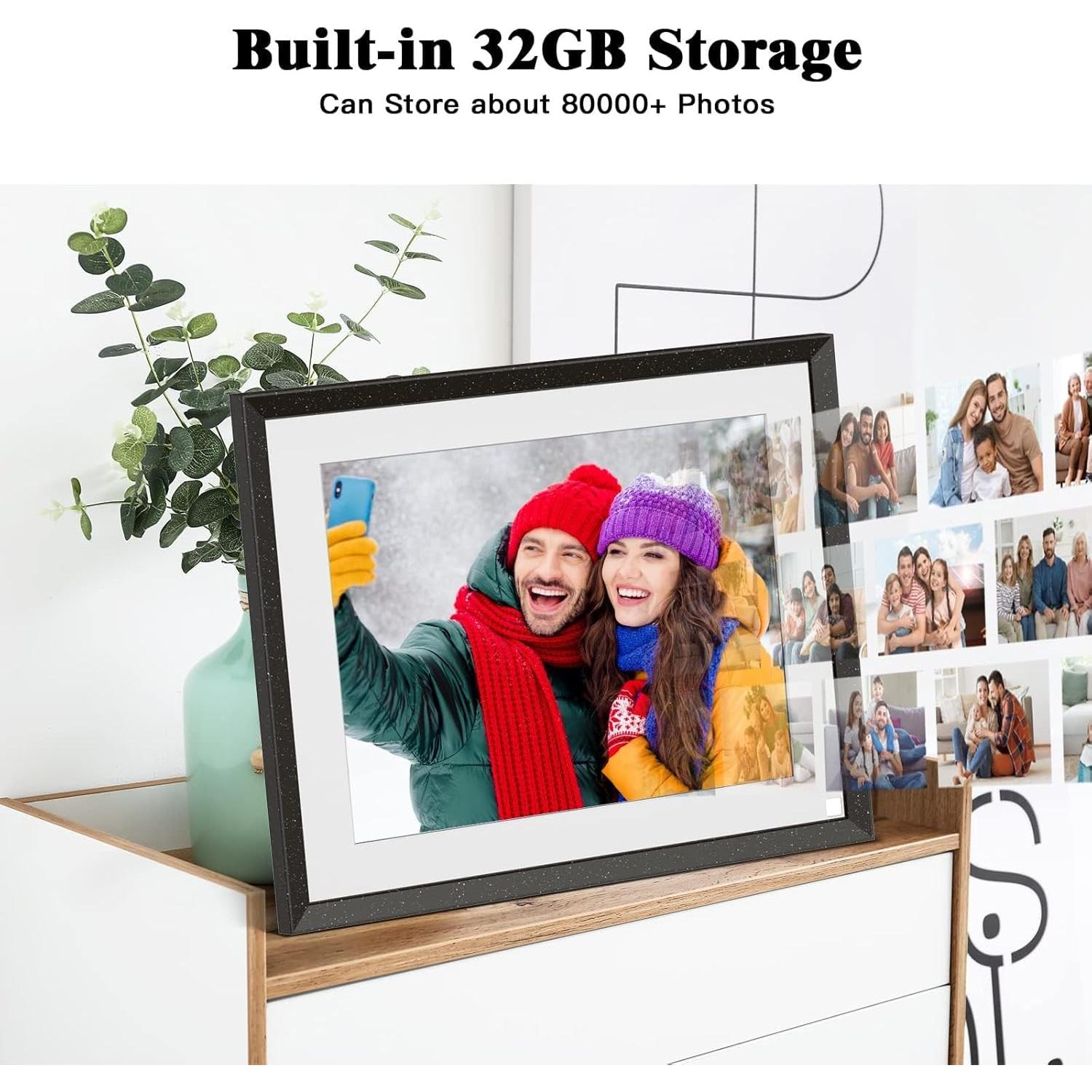 Marco de Fotos Digital WiFi FULLJA 9.7" 32GB Pantalla Táctil