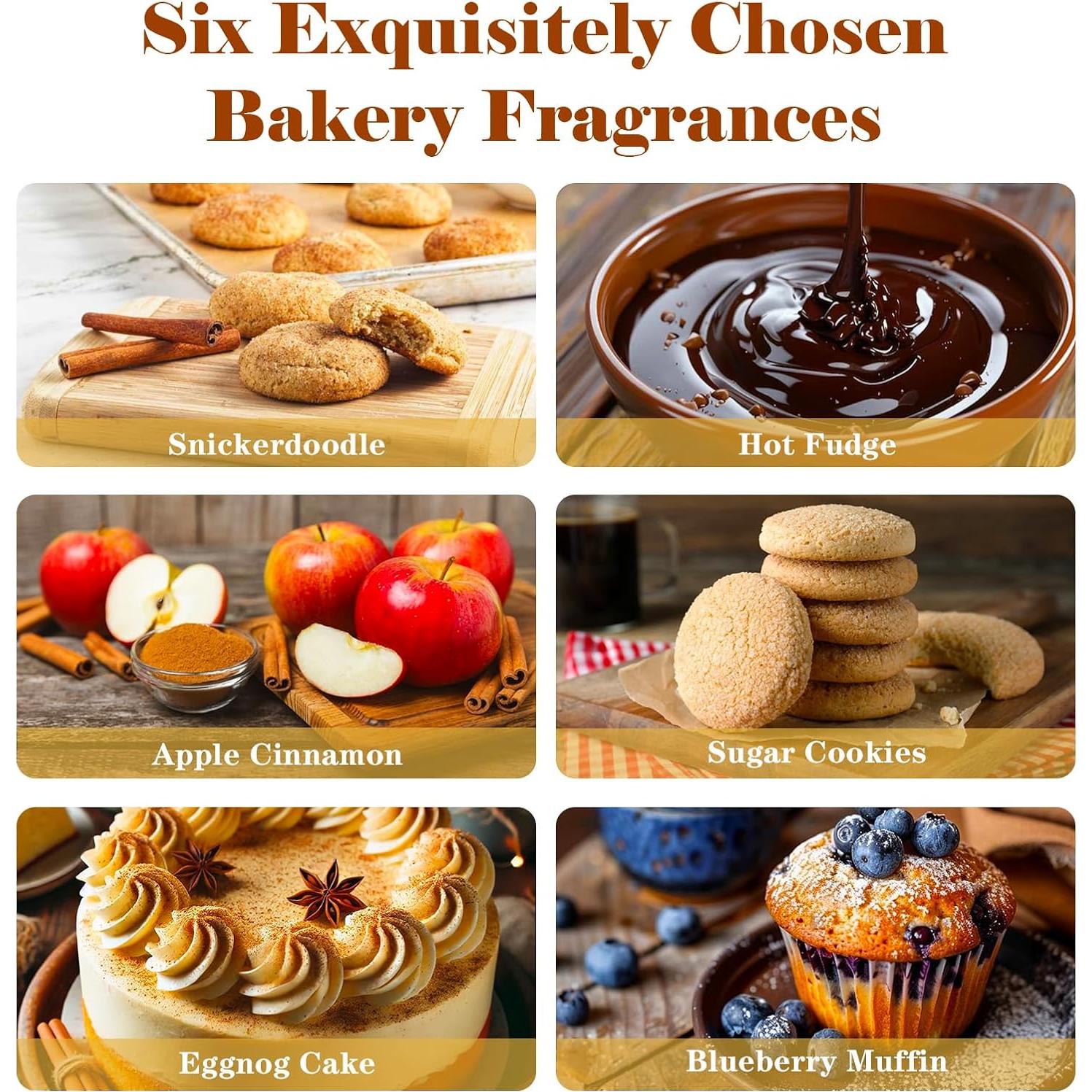 Aceites Aromáticos AmaKane para Panadería - 6 Aromas 10ml