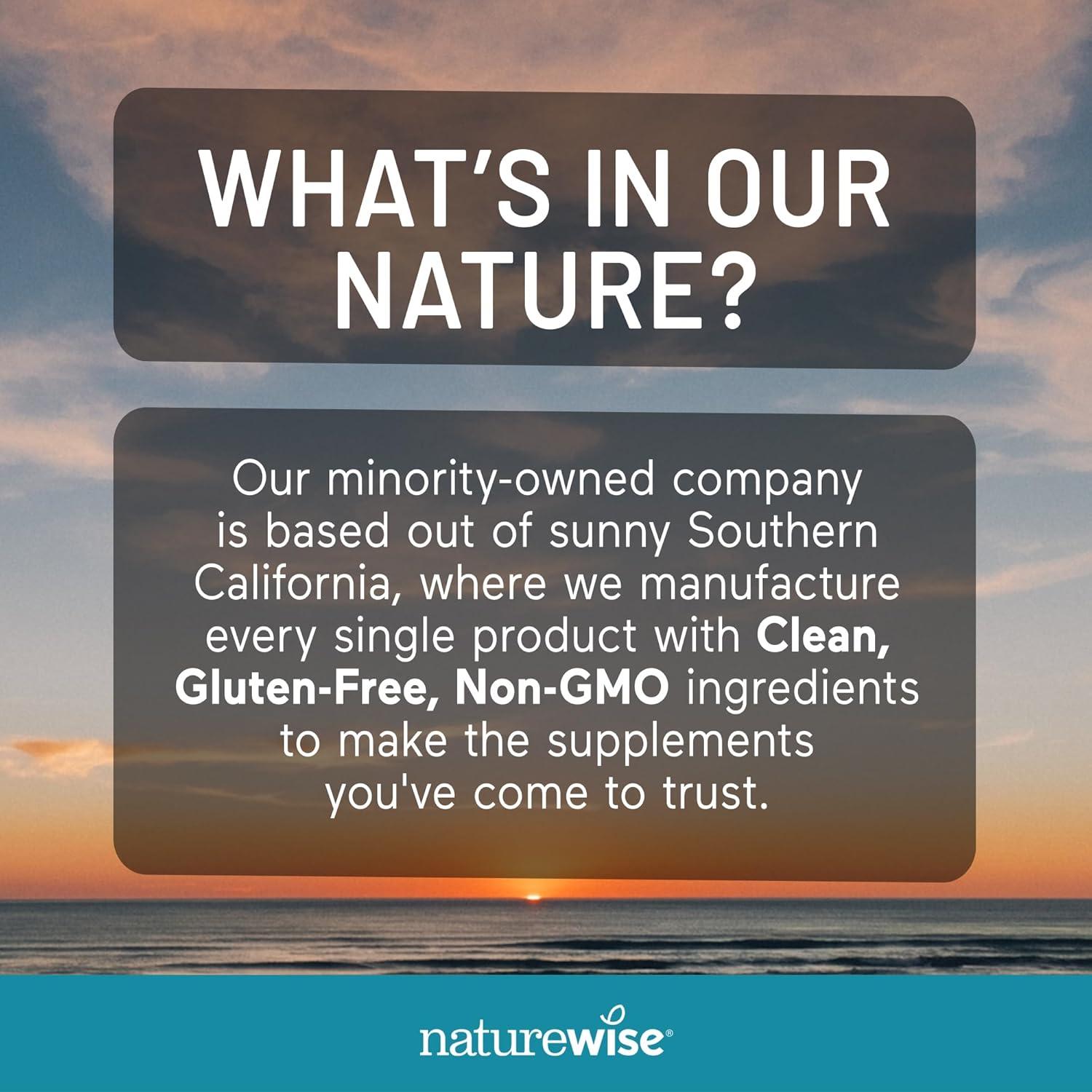 NatureWise Probióticos 60 Mil Millones CFU - 30 Cápsulas Vegetariano