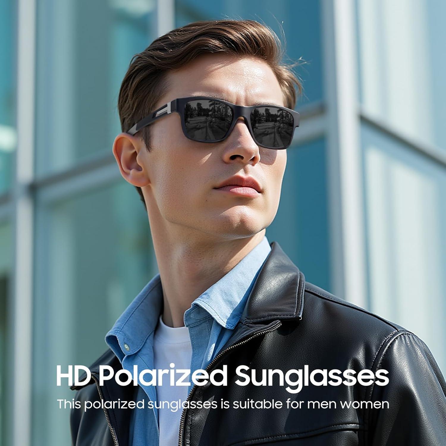 Gafas de sol deportivas polarizadas Ulknyss UV400 para hombres