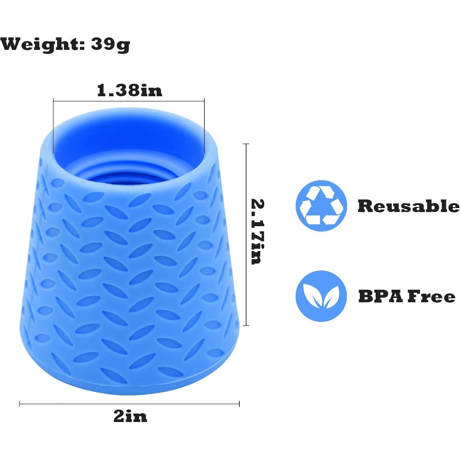 Cabezal de Ducha de Silicona para Perros Bongpuda Azul