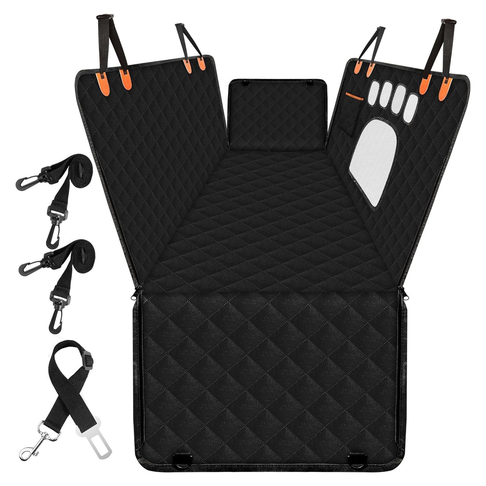 Funda de Asiento Trasero para Perros Zoramey Impermeable 600D