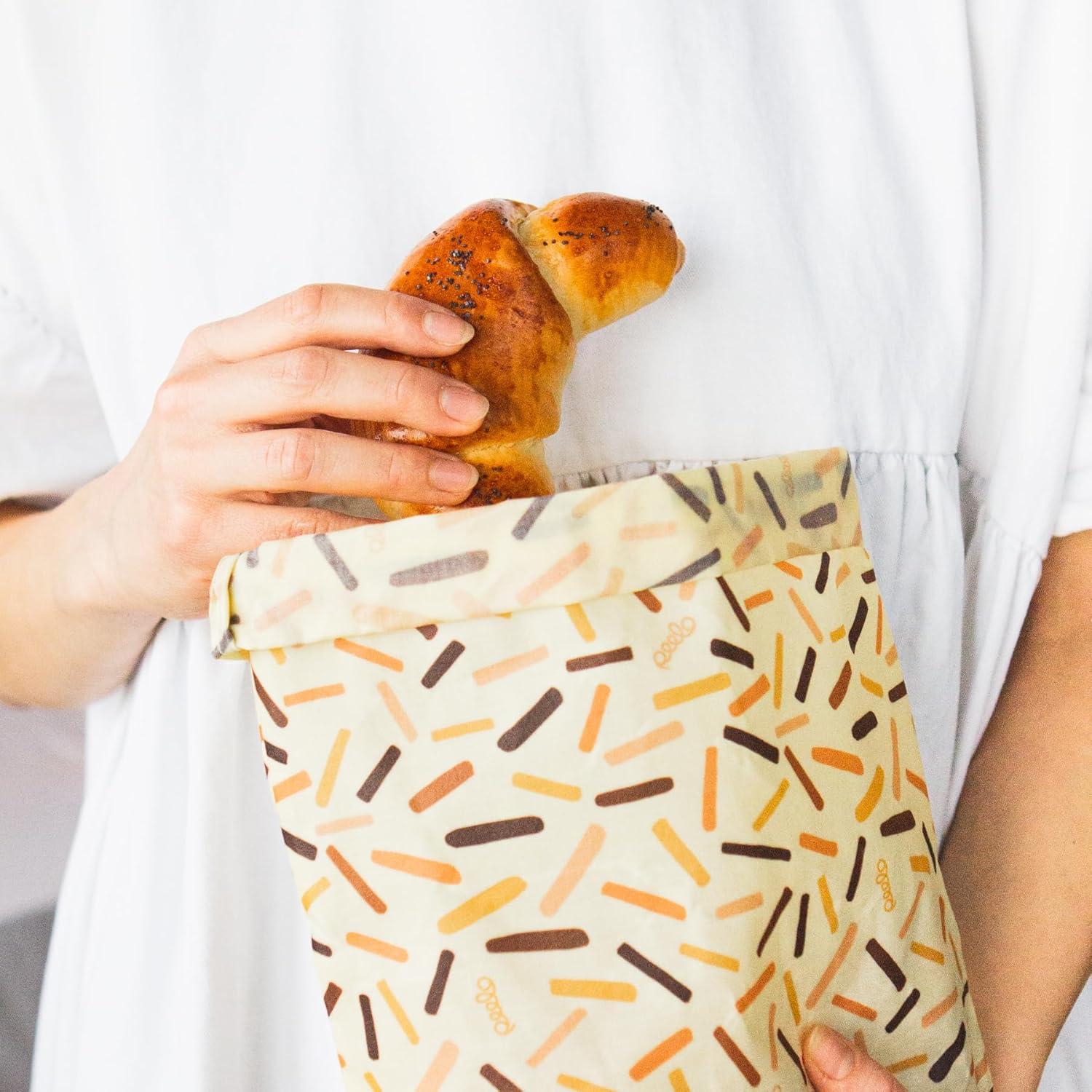 Envoltura de Alimentos de Cera de Abeja Peelo Mediana Abstracta