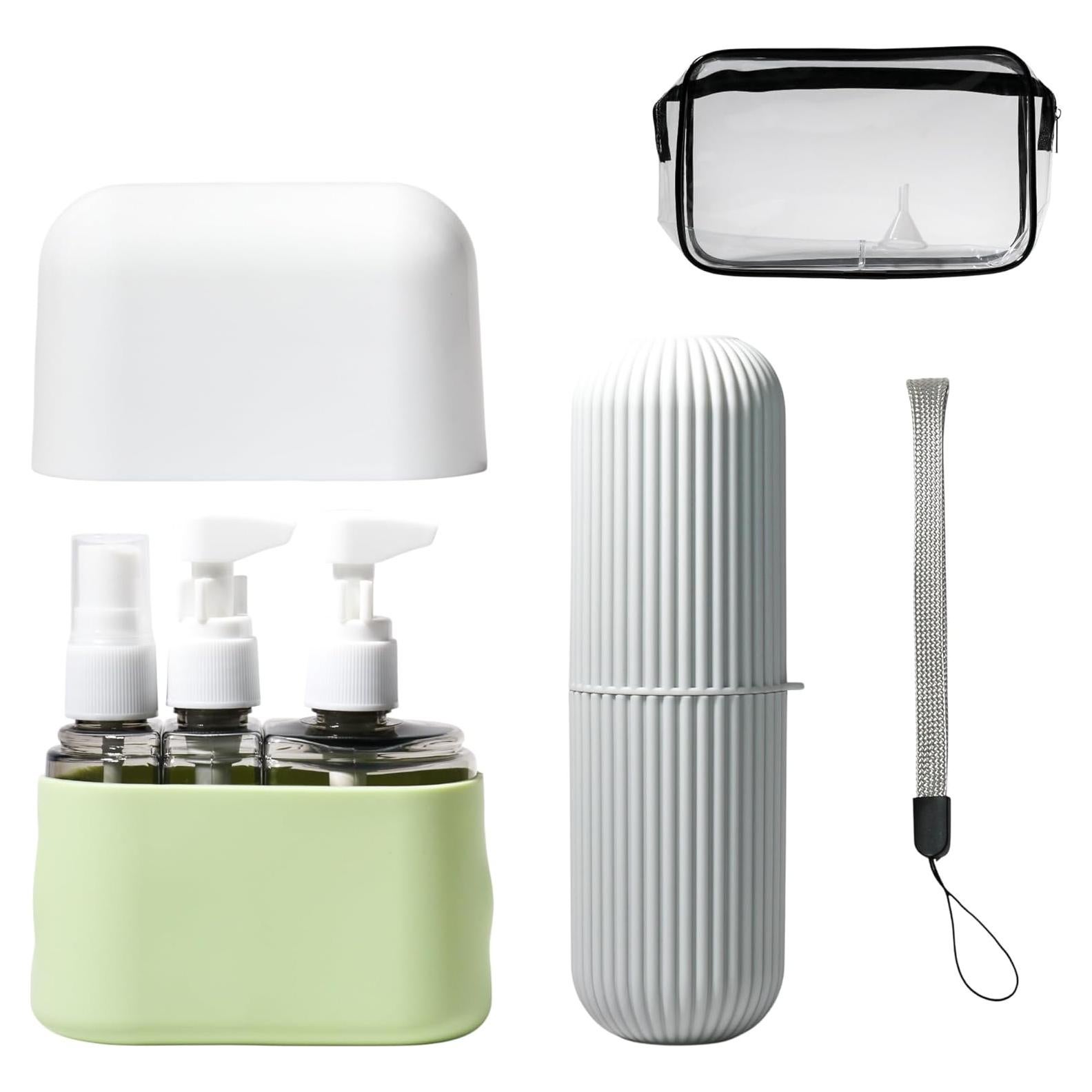 Set de Botellas de Viaje Reutilizables MYMODAGLAM 6 Piezas