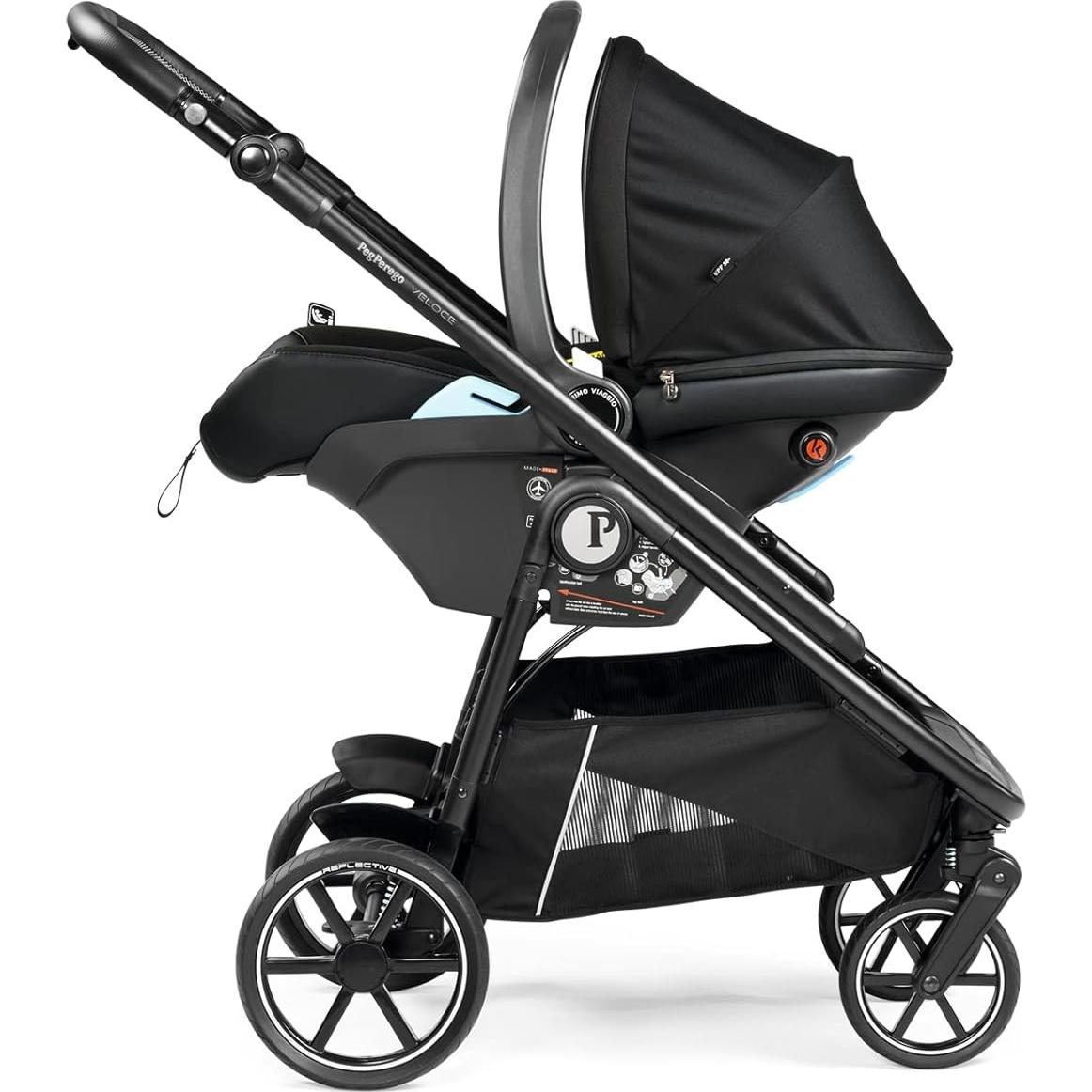 Cochecito Peg Perego Veloce Azul Reversible 10.8 kg