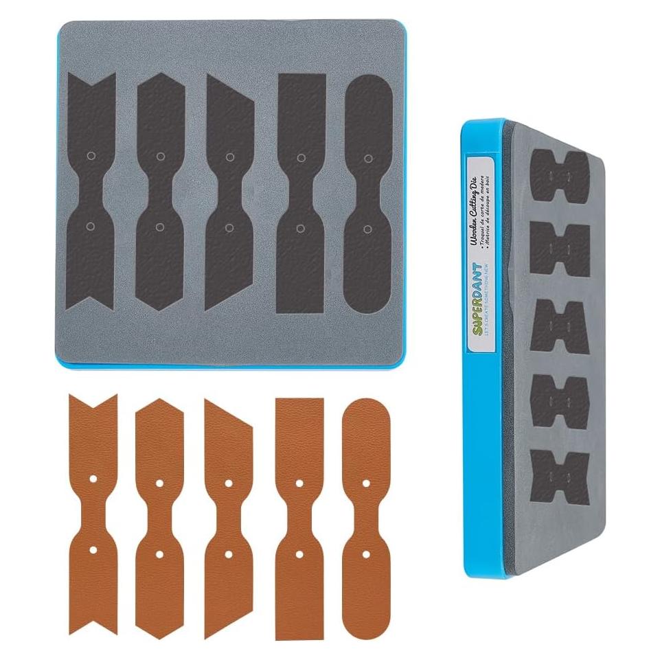 Cortadores de Troqueles de Cuero SUPERDANT 15x15cm 5 Estilos
