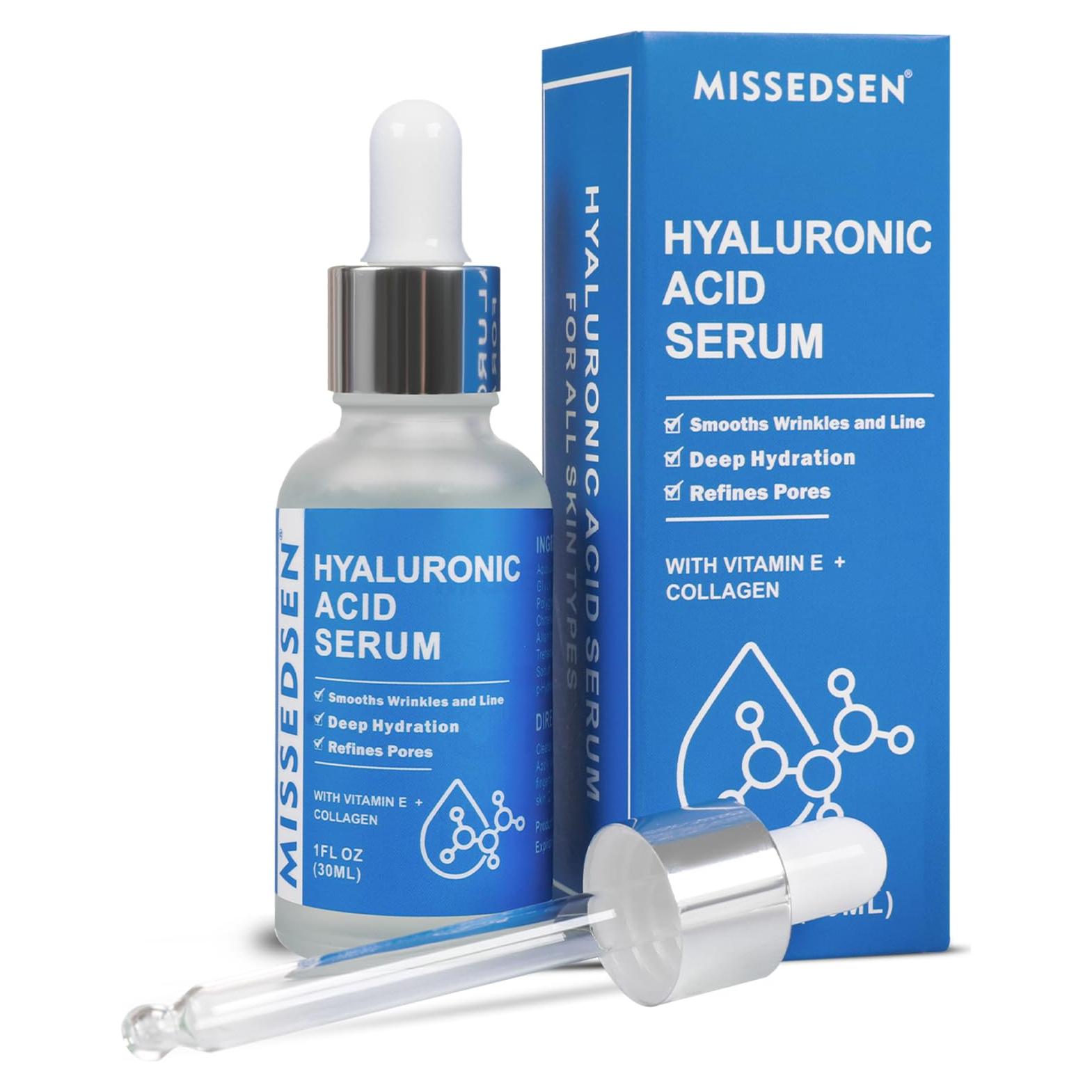 Suero Hidratante Ácido Hialurónico Colágeno 29.57 ml