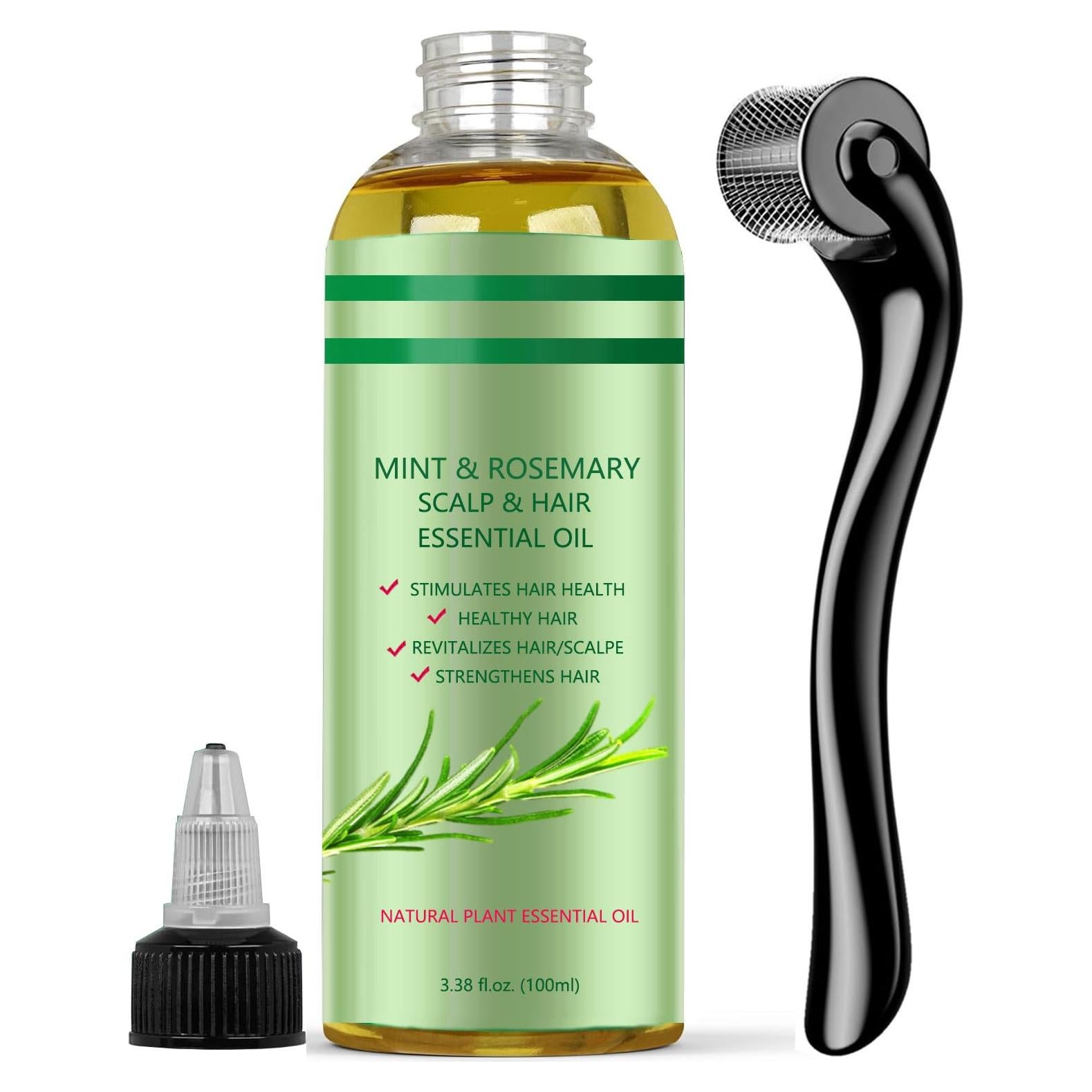 Aceite Natural de Romero y Menta Addabst 100ml - Cuidado Cabello y Piel