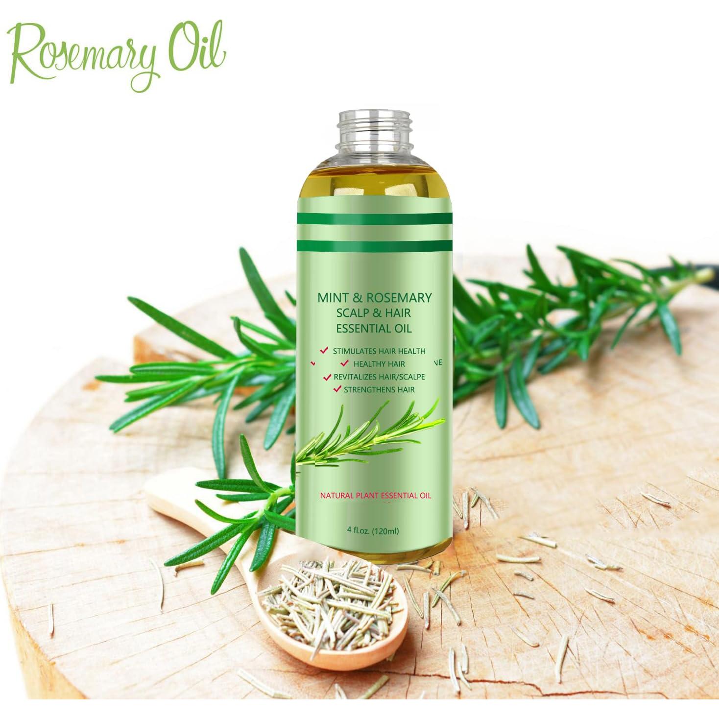 Aceite Natural de Romero y Menta Addabst 100ml - Cuidado Cabello y Piel