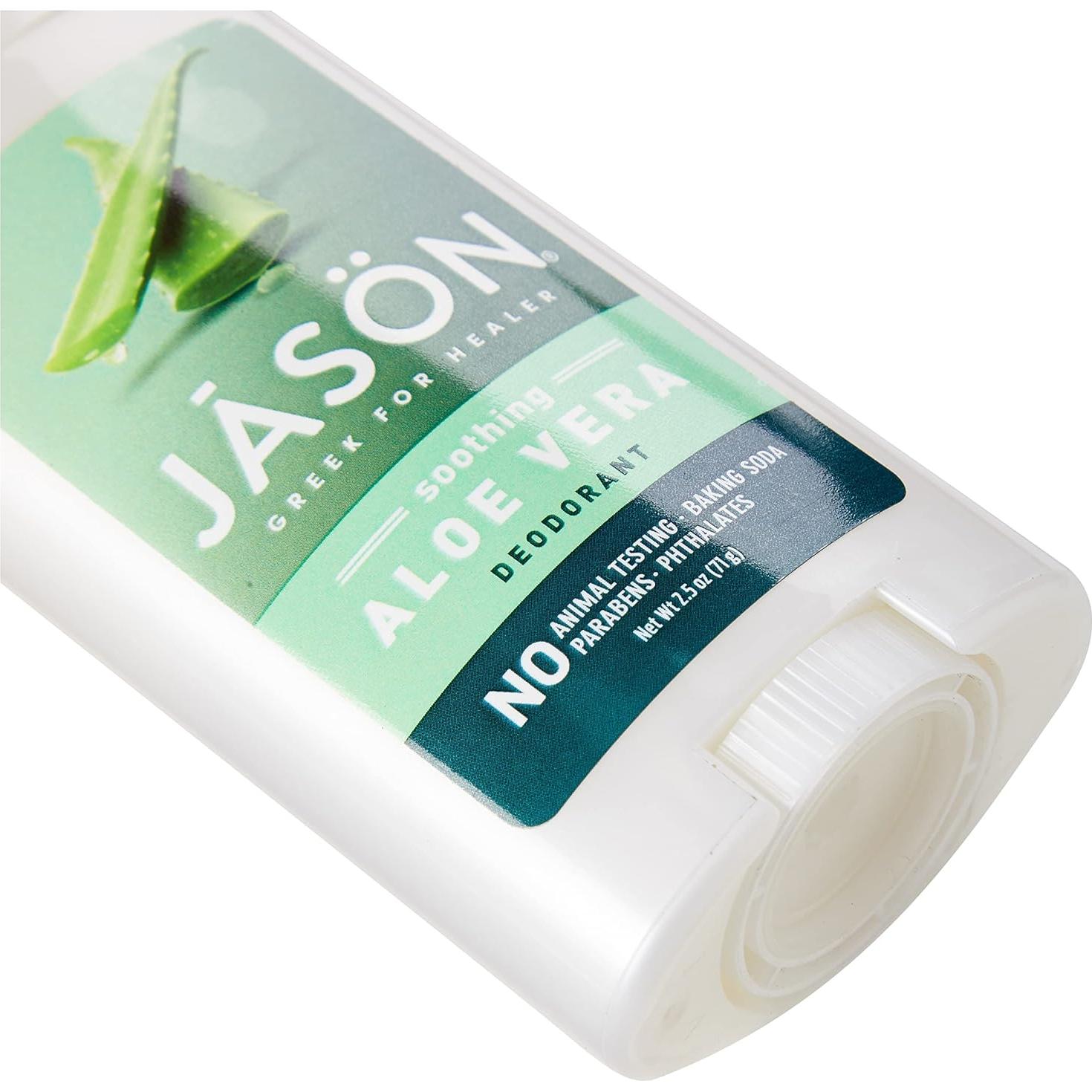 Desodorante en barra JASON Aloe Vera 70.87 g sin aluminio