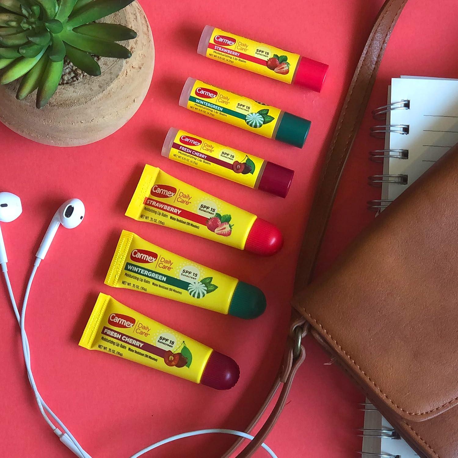 Carmex Balsamo Labial Hidratante SPF 15 - 12 Unidades