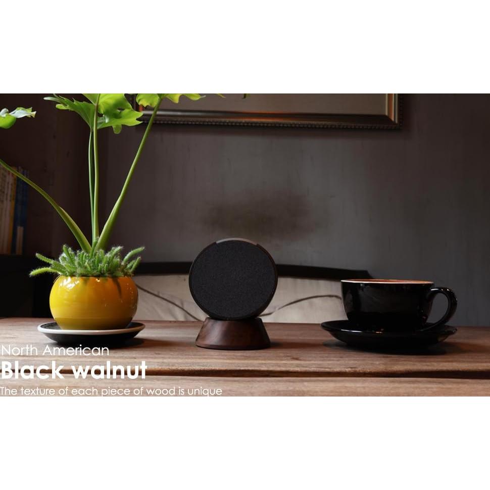 Soporte de Madera para Altavoz Echo Pop y HomePod Mini