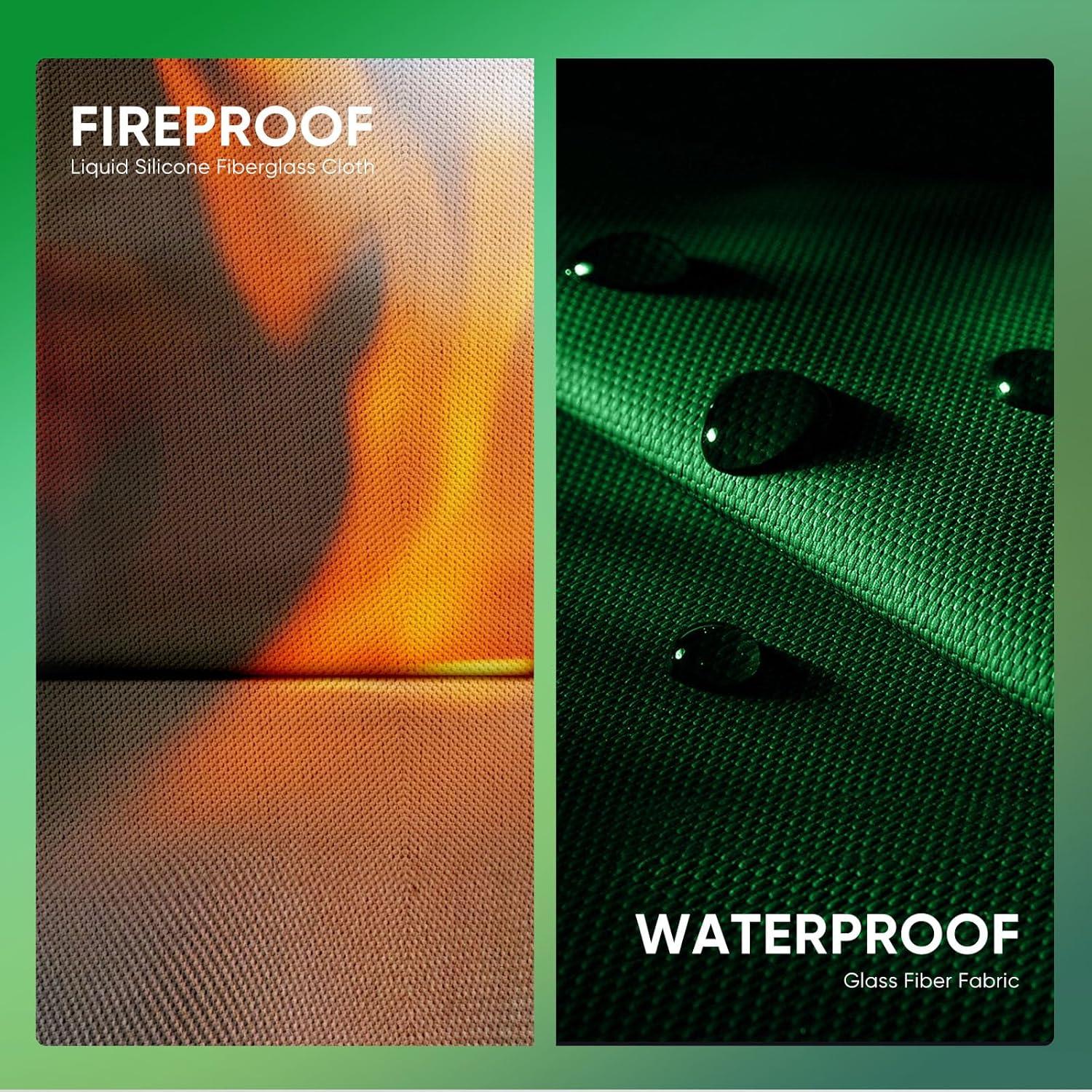 Bolsa Segura Lipo OVONIC Resistente al Fuego 26x13x18cm