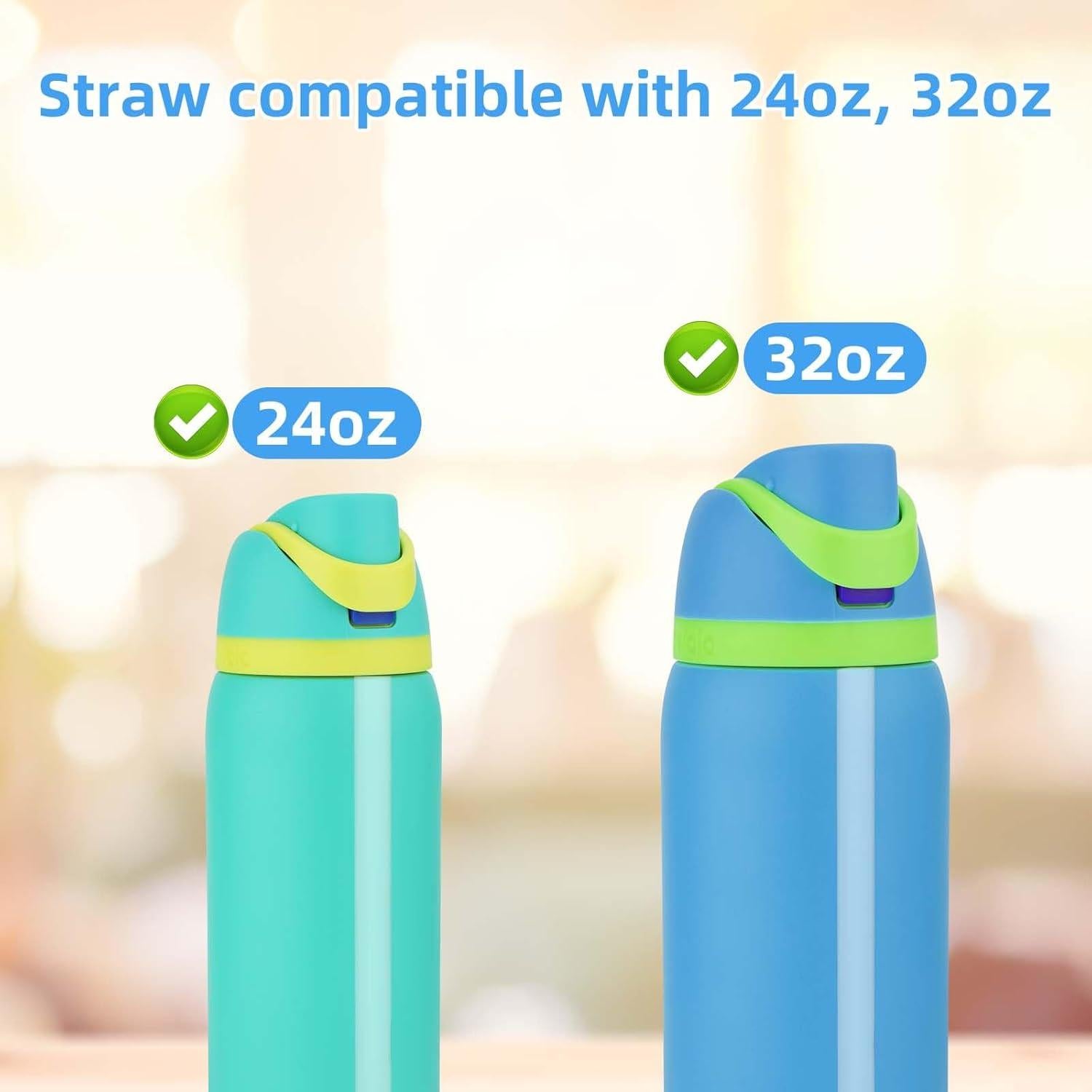 Kit de Repuesto Owala FreeSip BOXOB - 2 Tapas, 4 Popotes