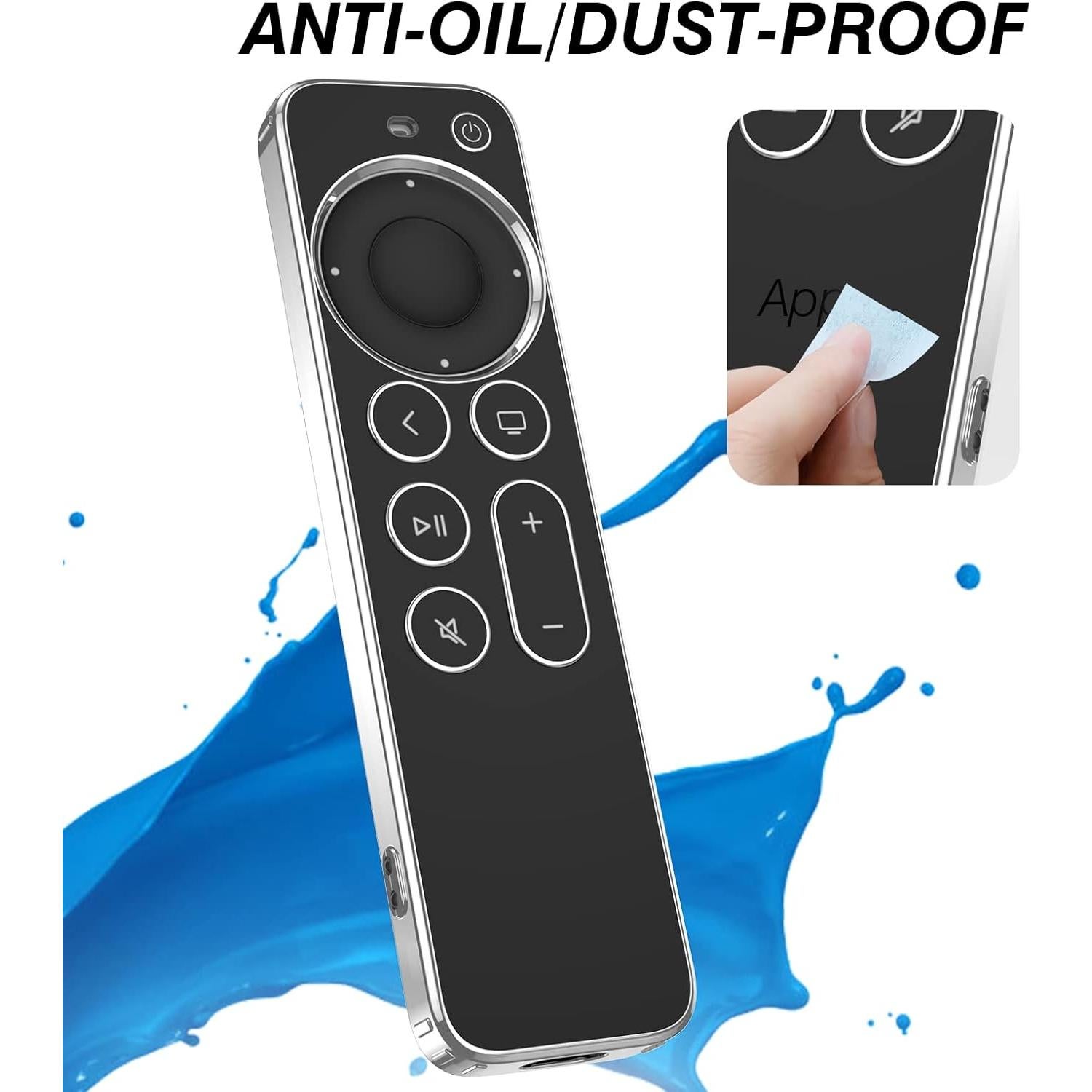 Funda Protectora GEITOO para Siri Remote Apple TV 4K 2021/2022