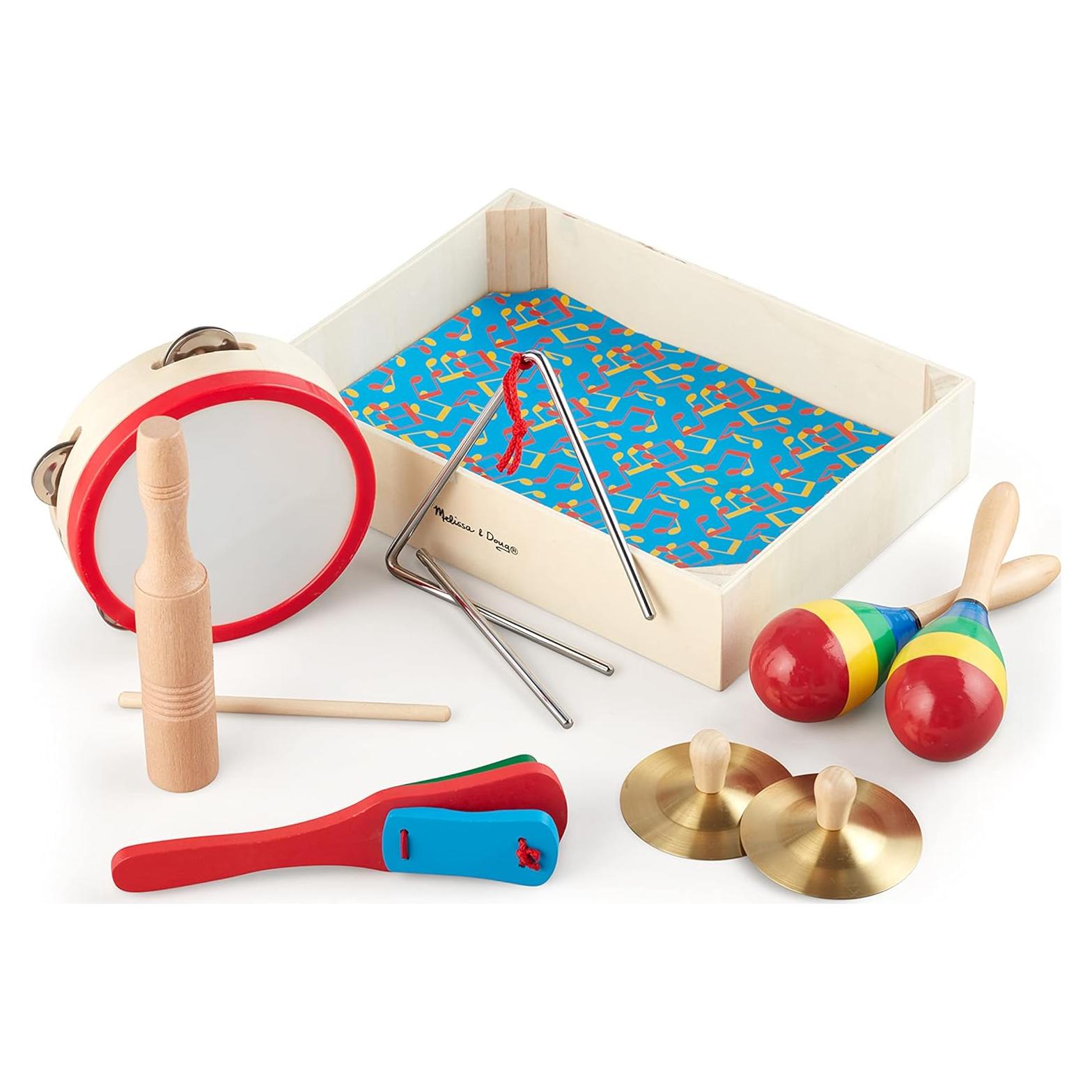 Set de Instrumentos Musicales Melissa & Doug 10 Piezas