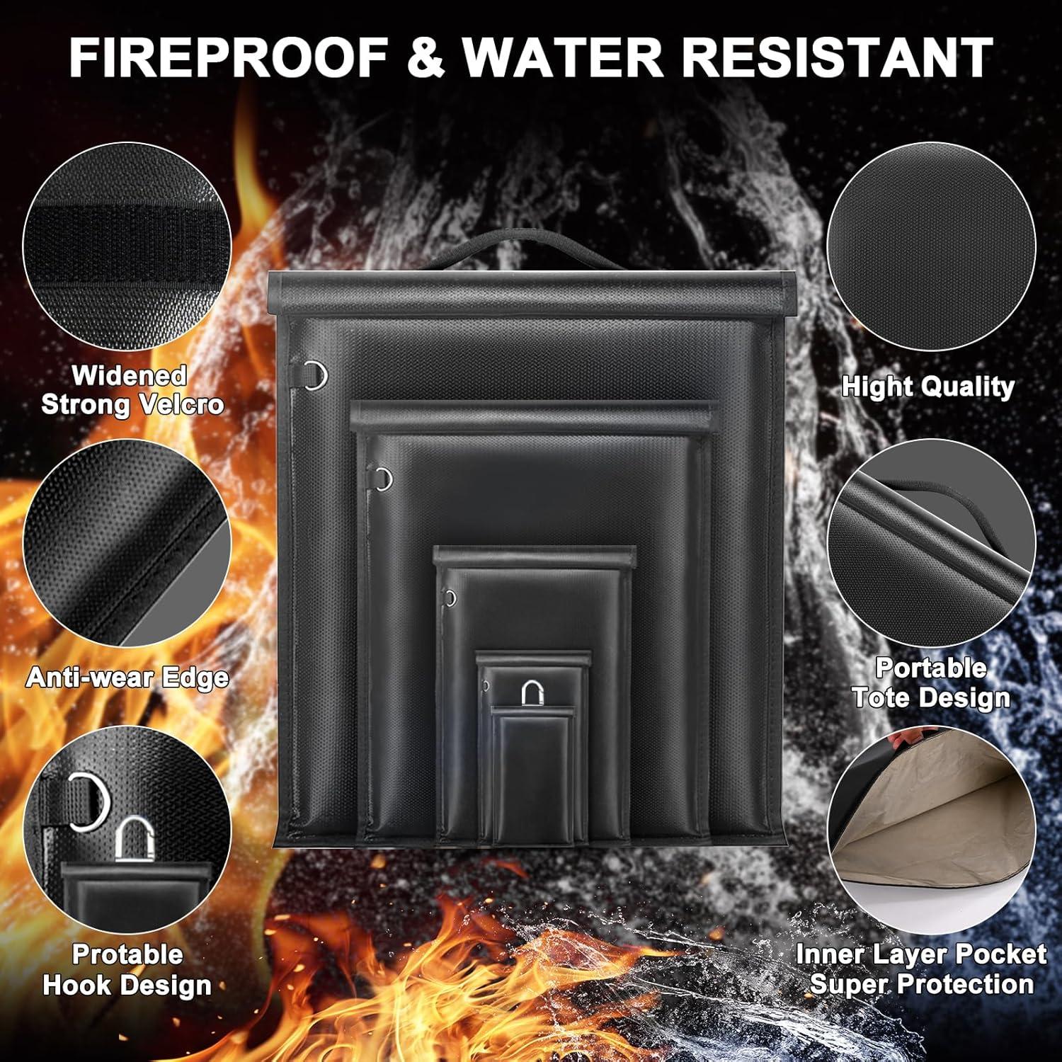 Paquete 5 Bolsas Faraday BeautyBucket, Anti-Rastreo y a Prueba de Agua