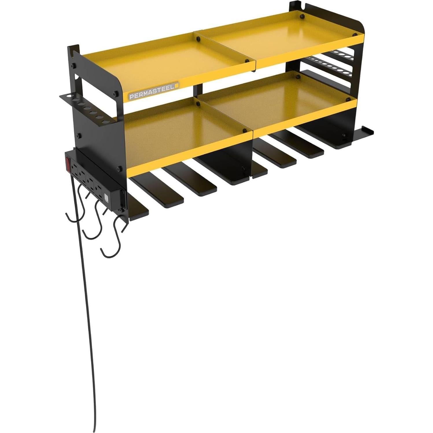 Organizador de Herramientas de Pared Permasteel Amarillo 68 kg