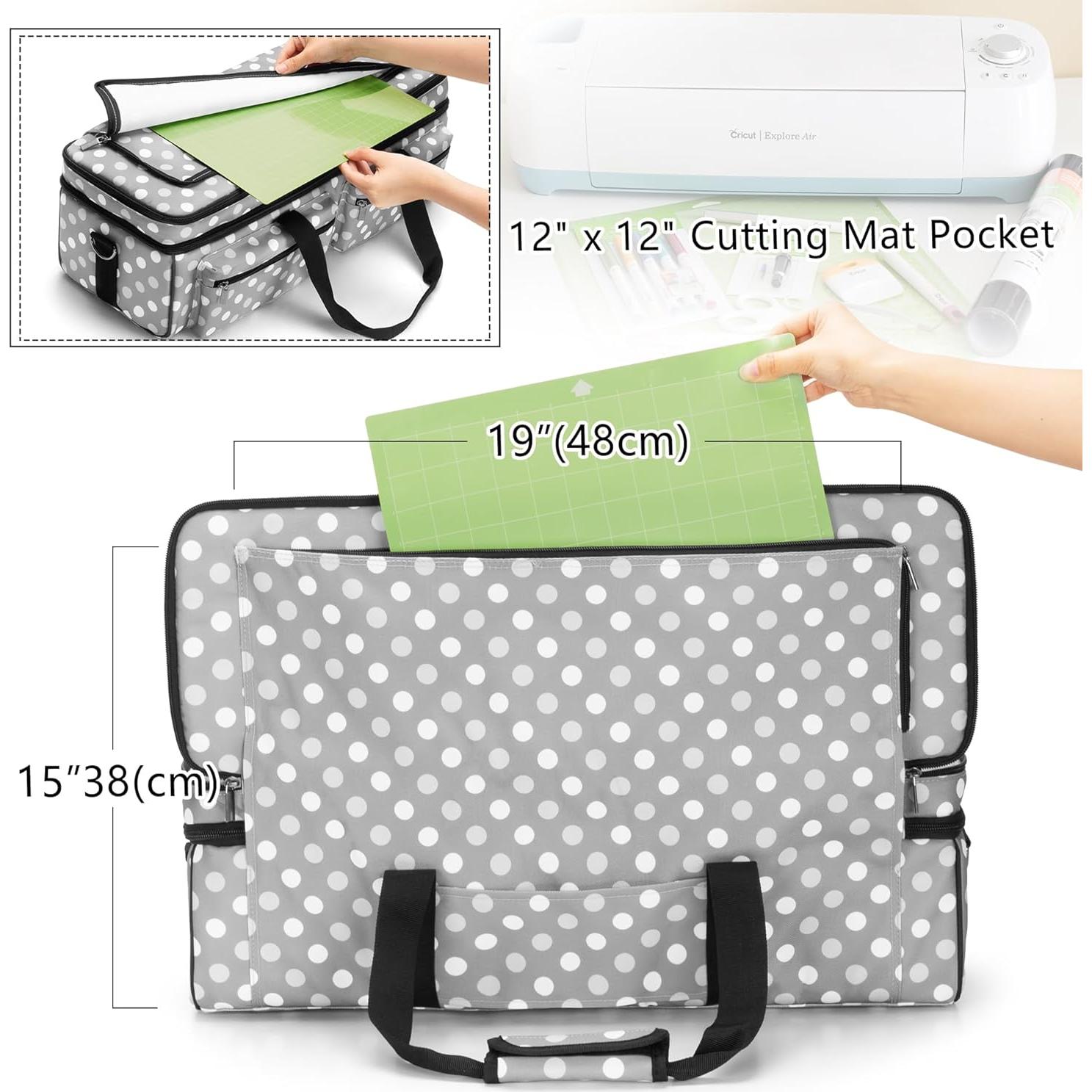 Bolsa de Transporte LUXJA para Cricut Explore Air y Maker
