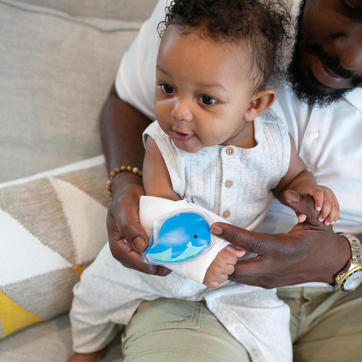 Compresa Fría Dr. Brown para Bebés - Alivio Natural, 2 Paquetes