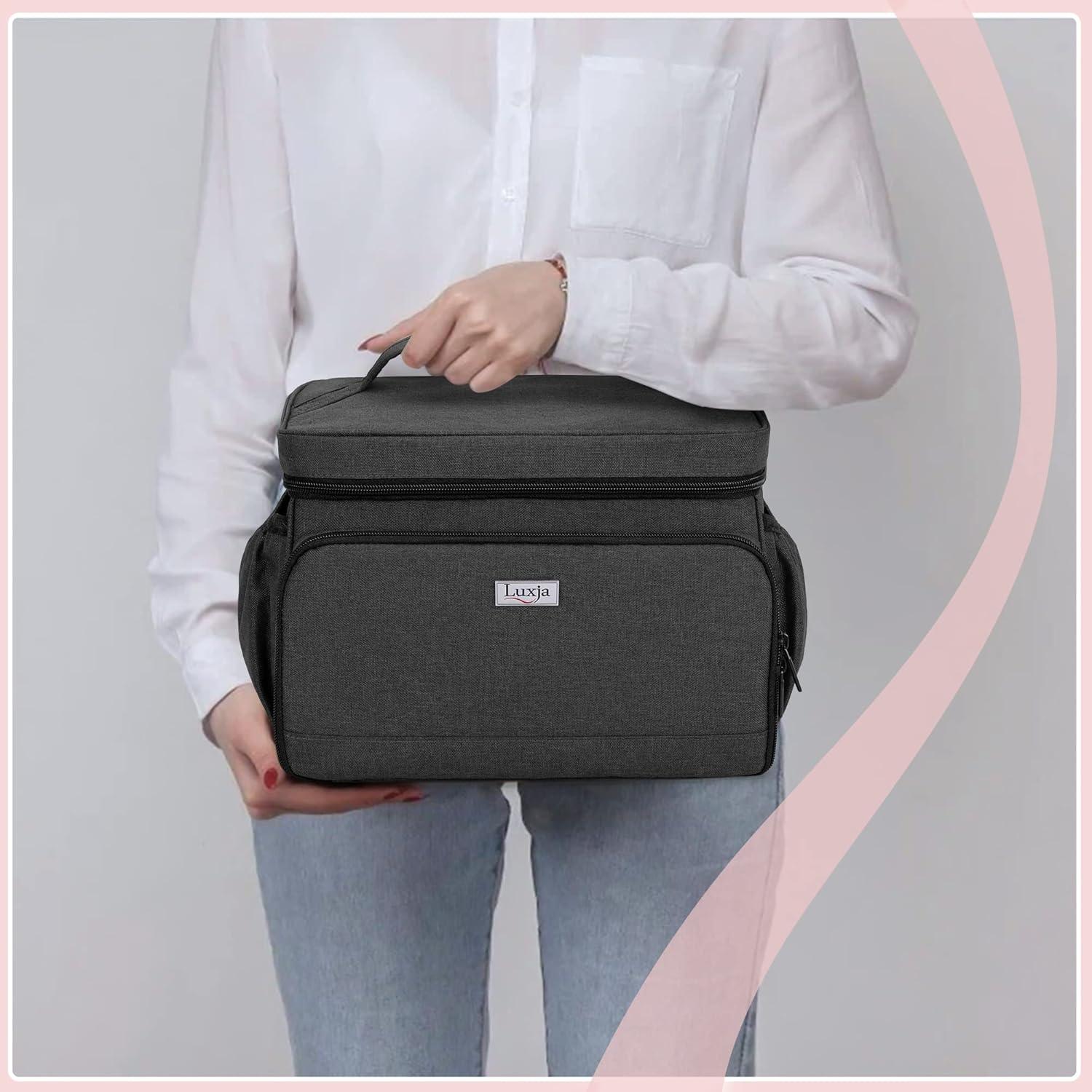 Bolsa para Extractor de Leche Luxja Negra Compatible con Spectra S1/S2