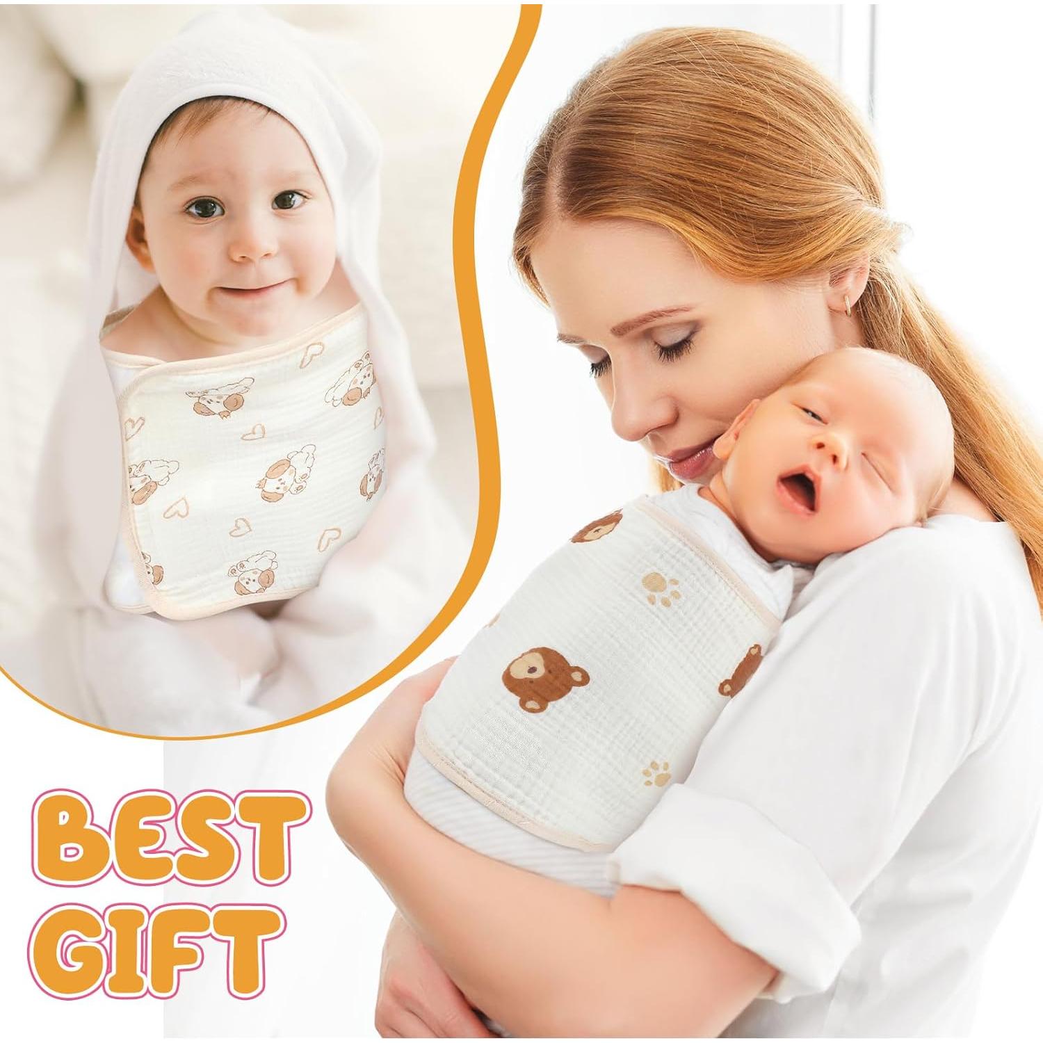 6 Bandas Ajustables para Envolver Bebés Funnysoft - Algodón