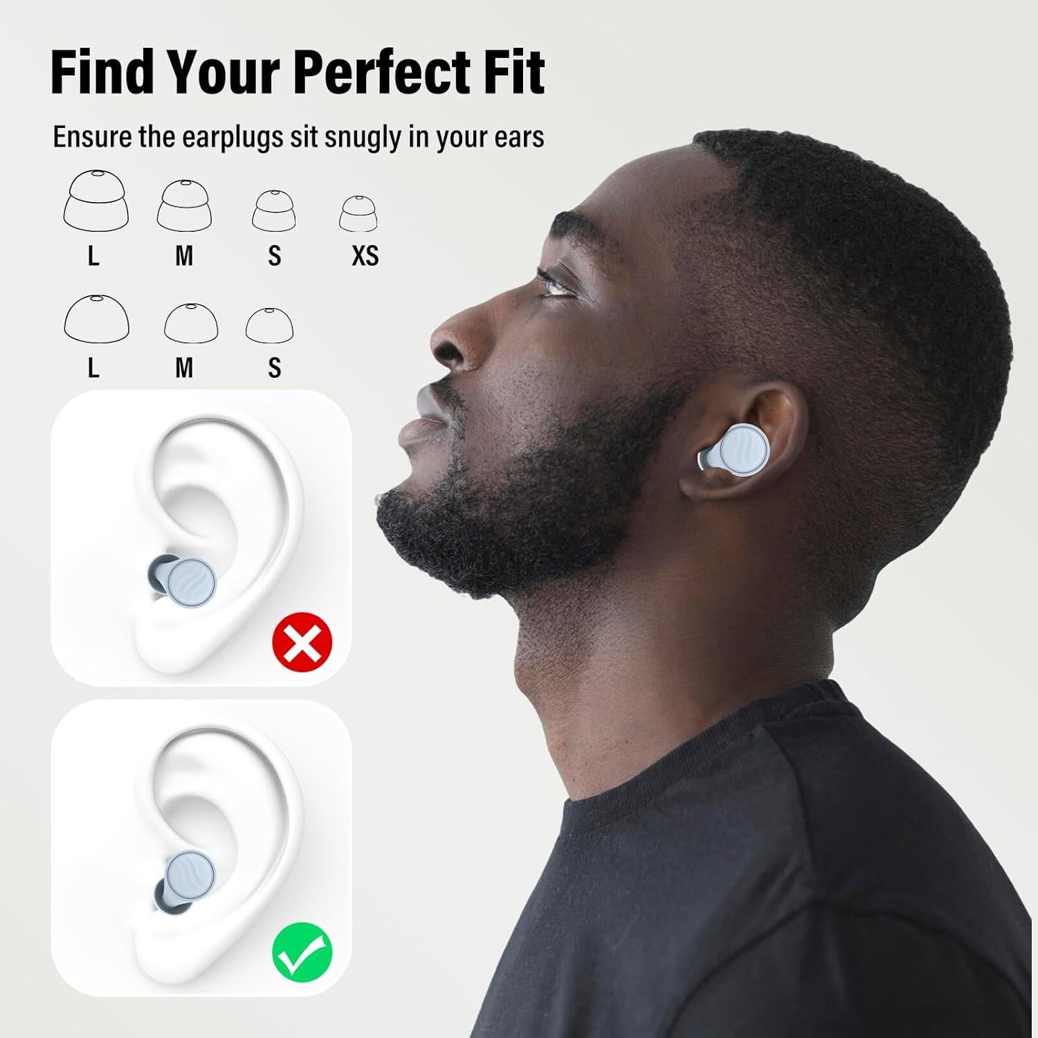 Tapones para oídos IDE11 con cancelación de ruido 35dB