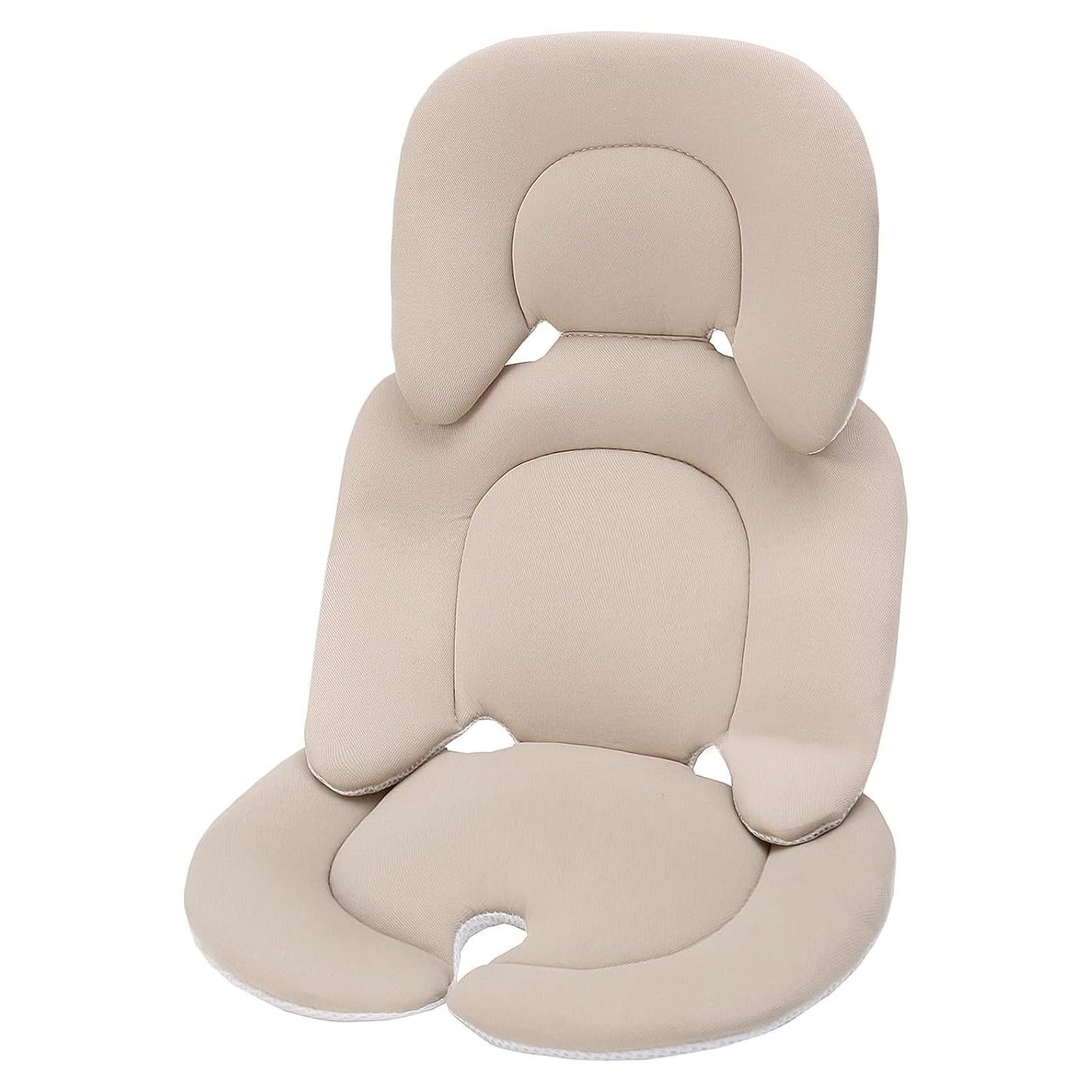 Cojín para Asiento de Auto Bebés Universal Beige - Reversible