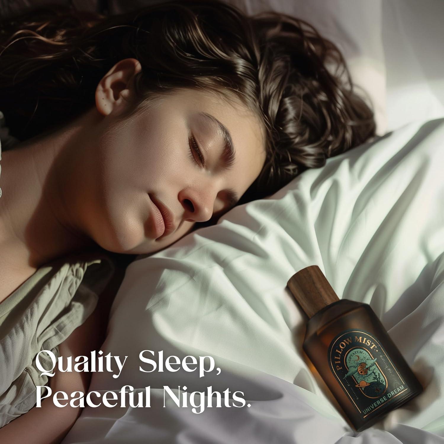 Rocío de Almohada OPTATUM - Spray Aromaterapia 330g - Sueño del Universo