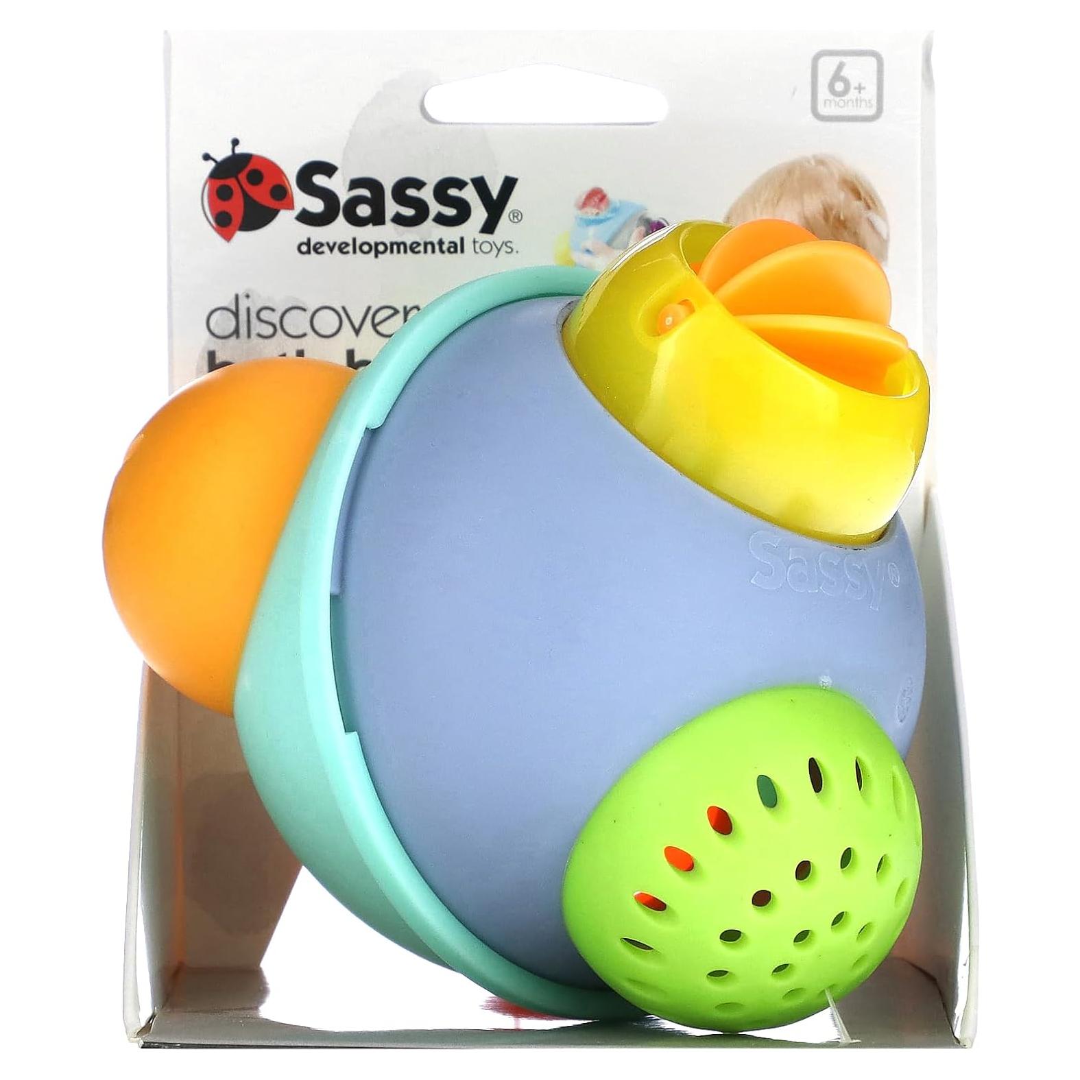Bola de Baño de Descubrimiento Sassy 11.4 cm para Bebés