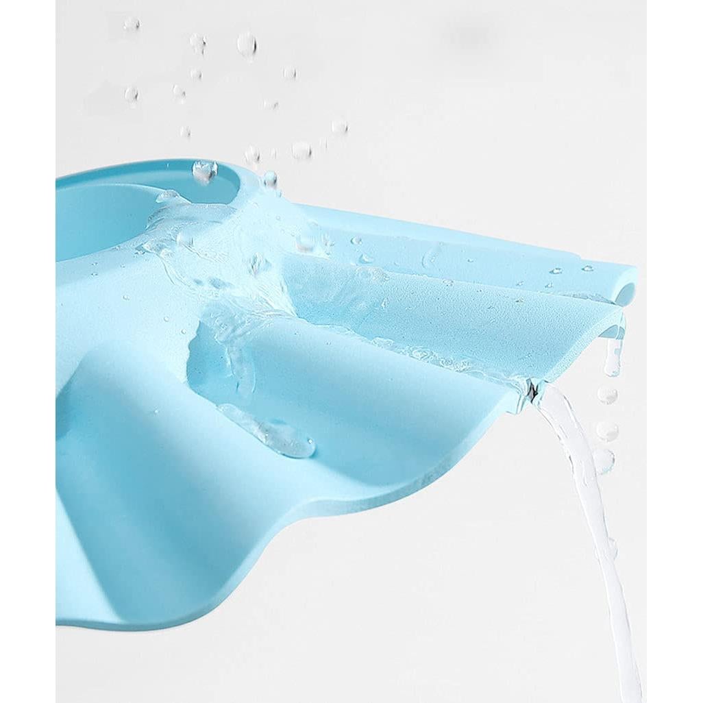 Gorro de Ducha para Bebé PENINSULA LOVE Ajustable EVA Rosa/Verde/Azul/Amarillo