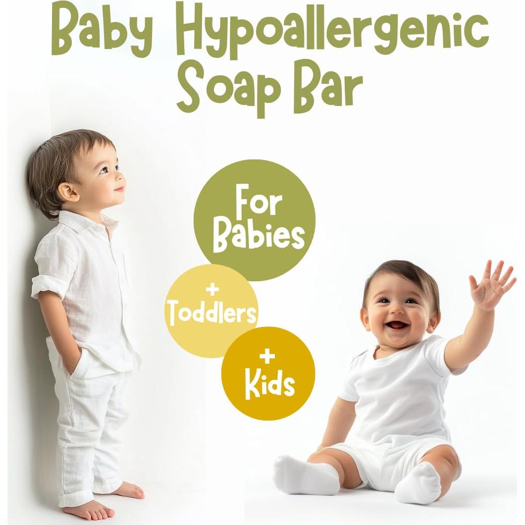 Jabón de Barra Orgánico Hipoalergénico Tinoq - Manzanilla 340g