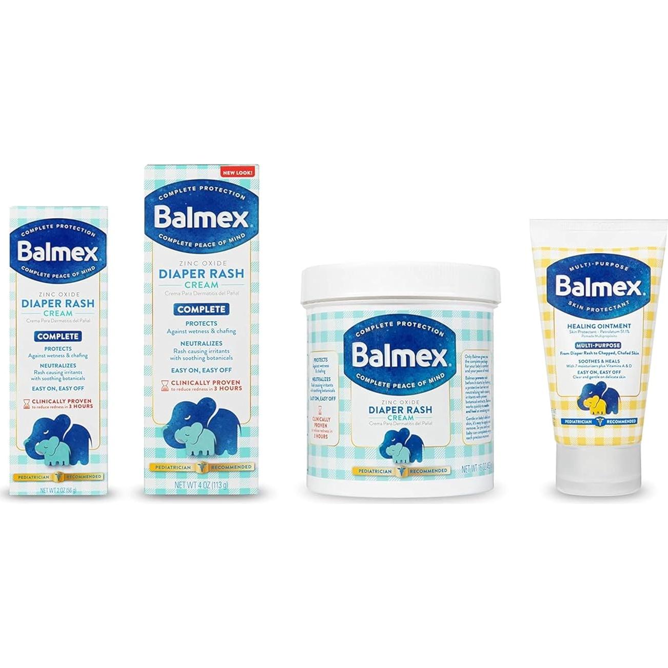 Crema para Dermatitis del Pañal Balmex 453g - Protección Diaria