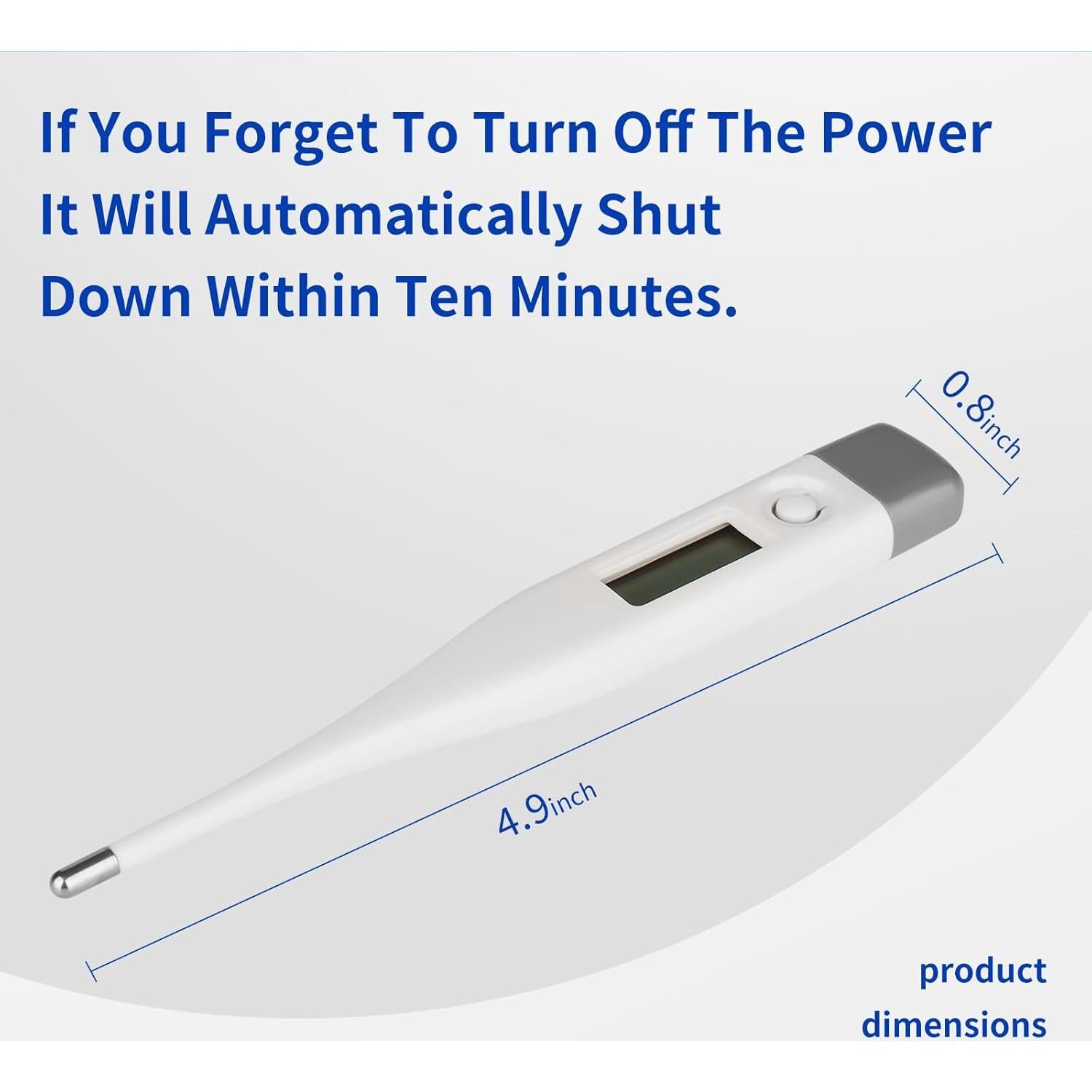 Termómetro Digital Inteligente Wenzhou Niye0014, Pantalla LCD