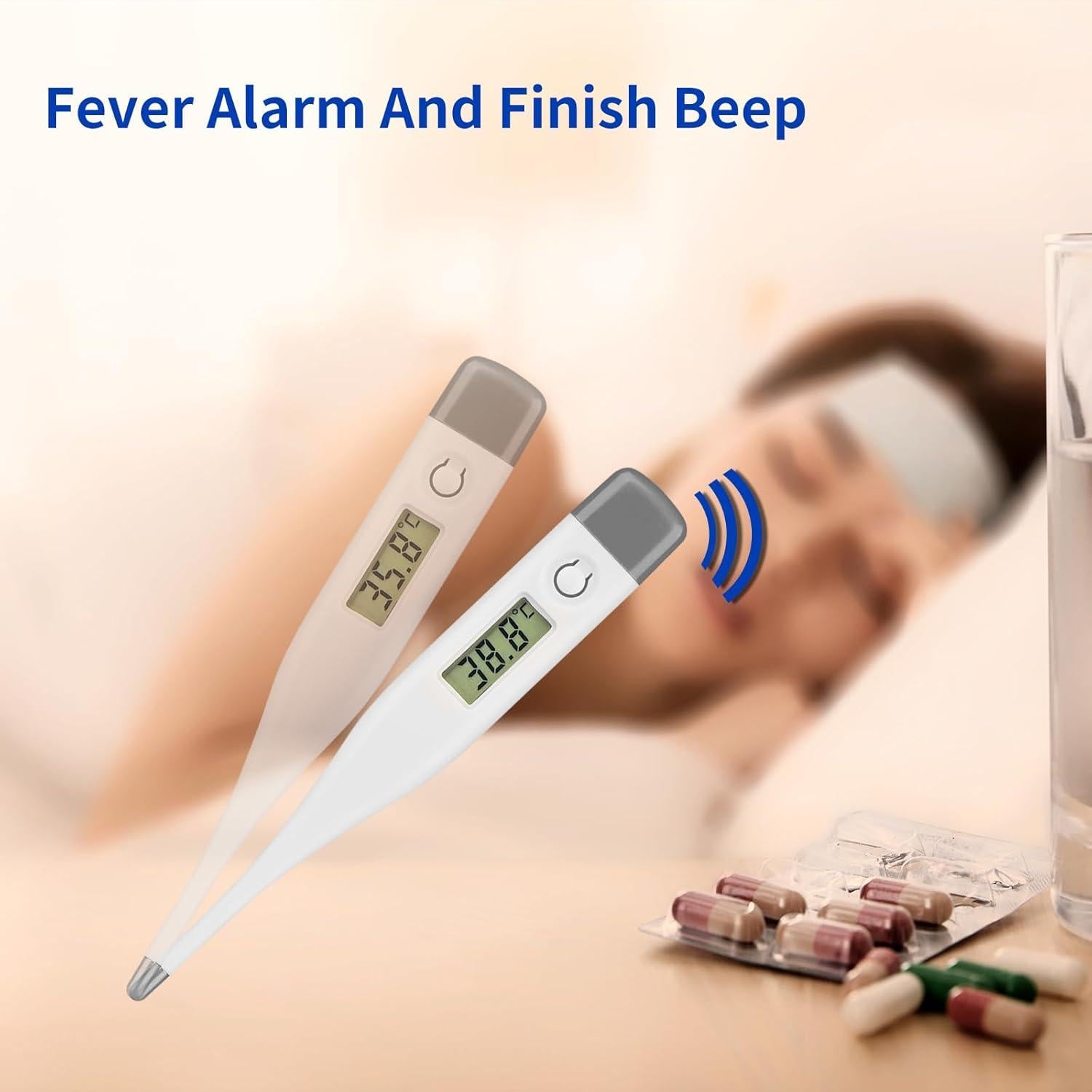 Termómetro Digital Inteligente Wenzhou Niye0014, Pantalla LCD