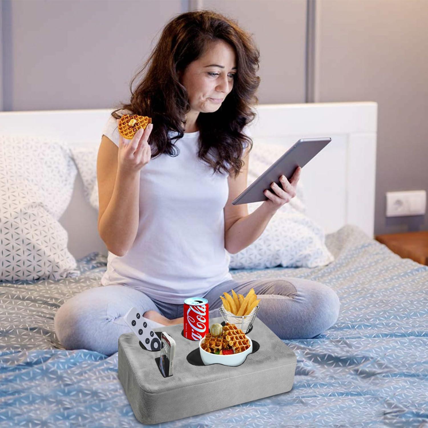 Cojín Soporte Bebidas NISDOING 5 Agujeros Gris