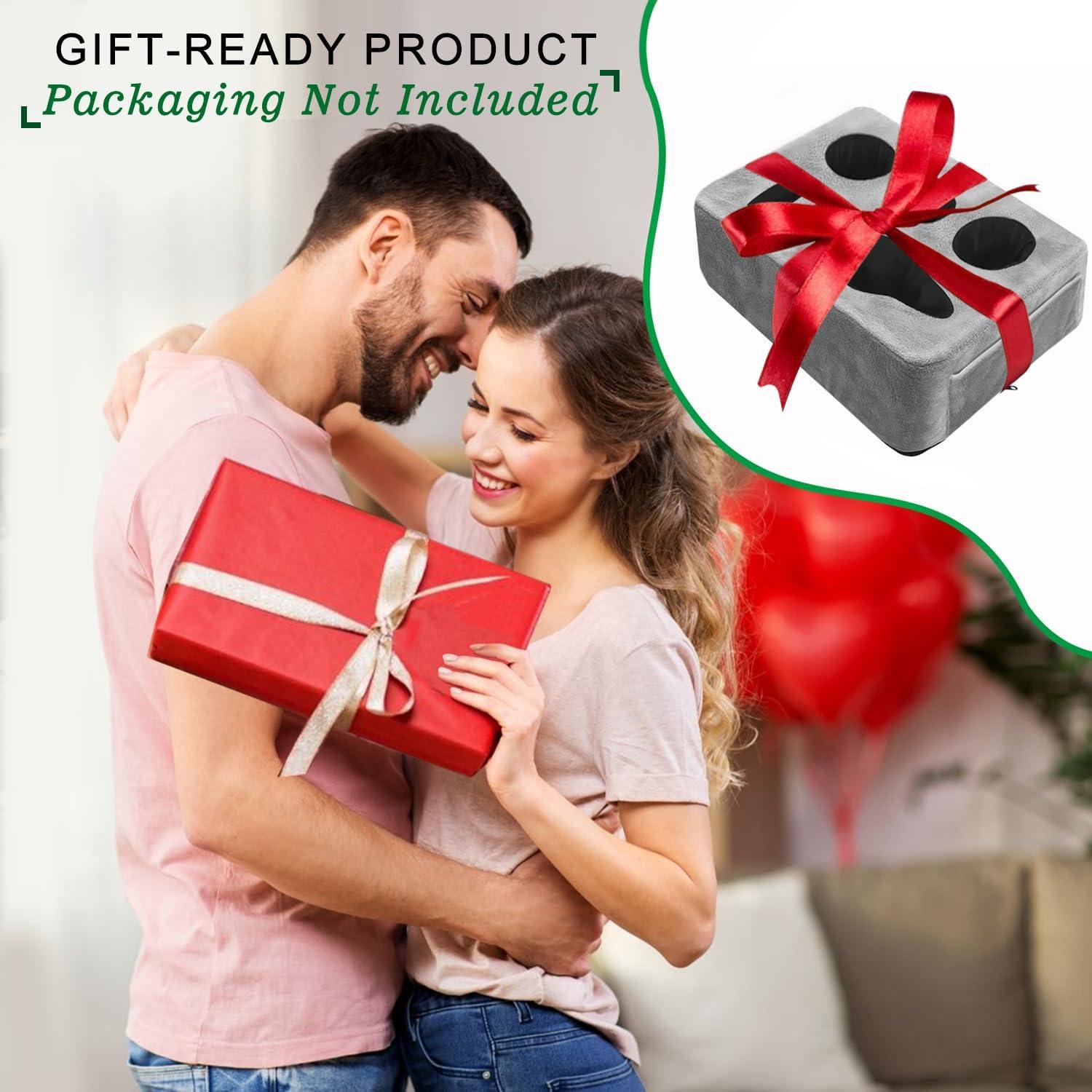 Cojín Soporte Bebidas NISDOING 5 Agujeros Gris