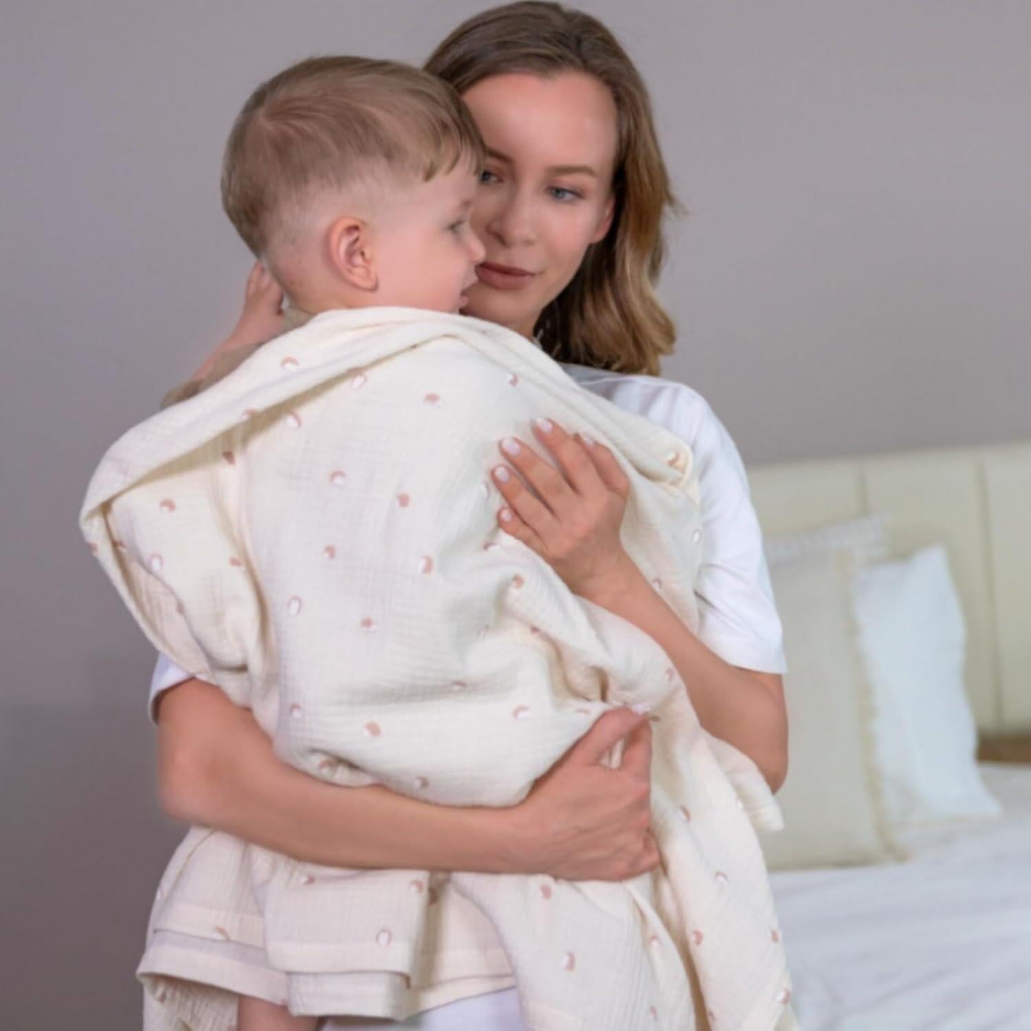 Mantas de Muselina MY LITTLE ZONE 120x120 cm Paquete de 3