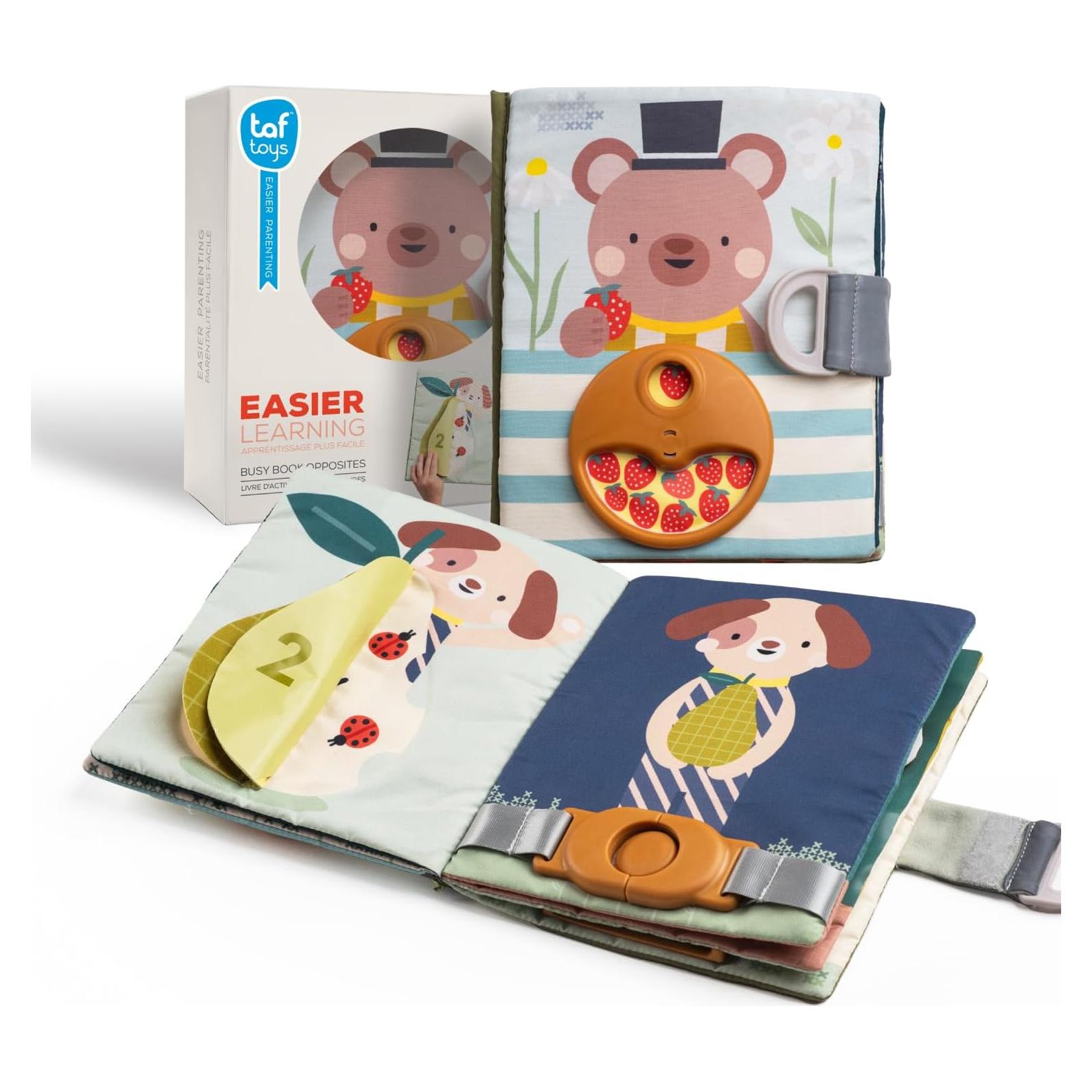 Libro Ocupado Taf Toys Montessori 1-3 Años - Actividades Interactivas