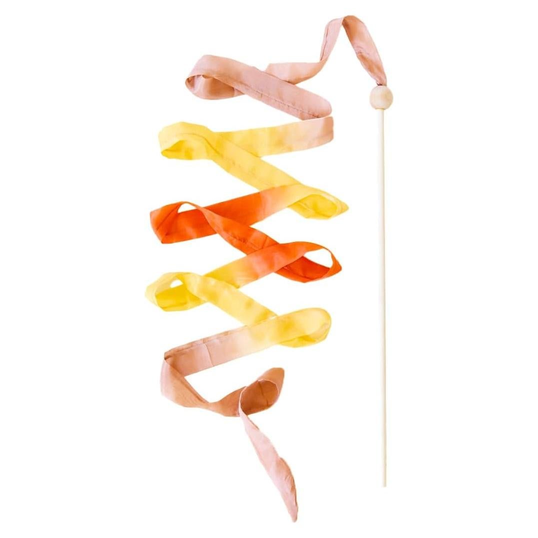 Cinta de Arcoíris Boho Sarah's Silks 2.44m Seda y Madera