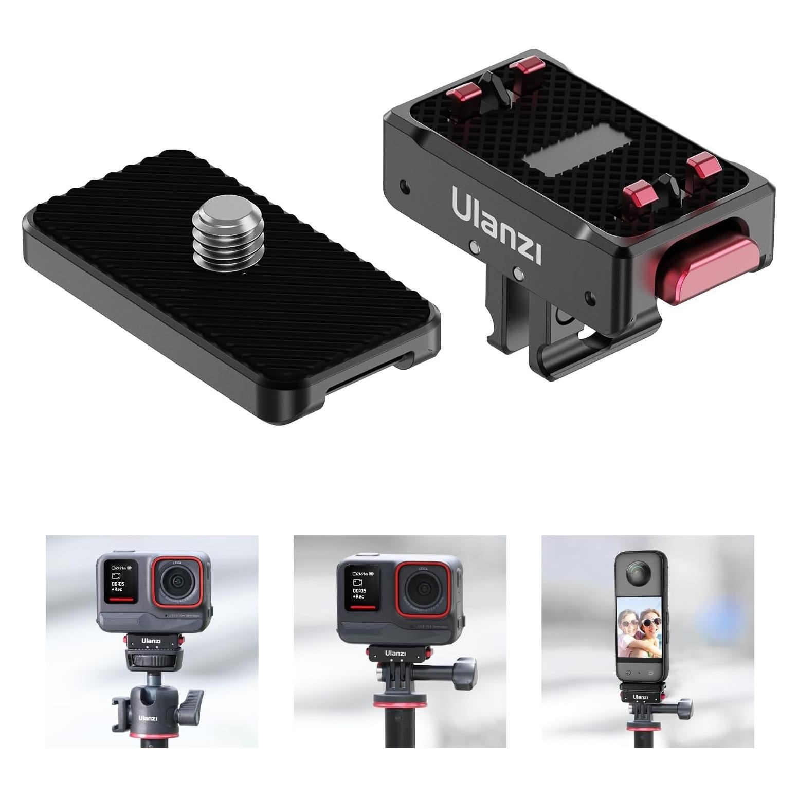 Soporte de liberación rápida Ulanzi para Insta360 X3/X4/ACE