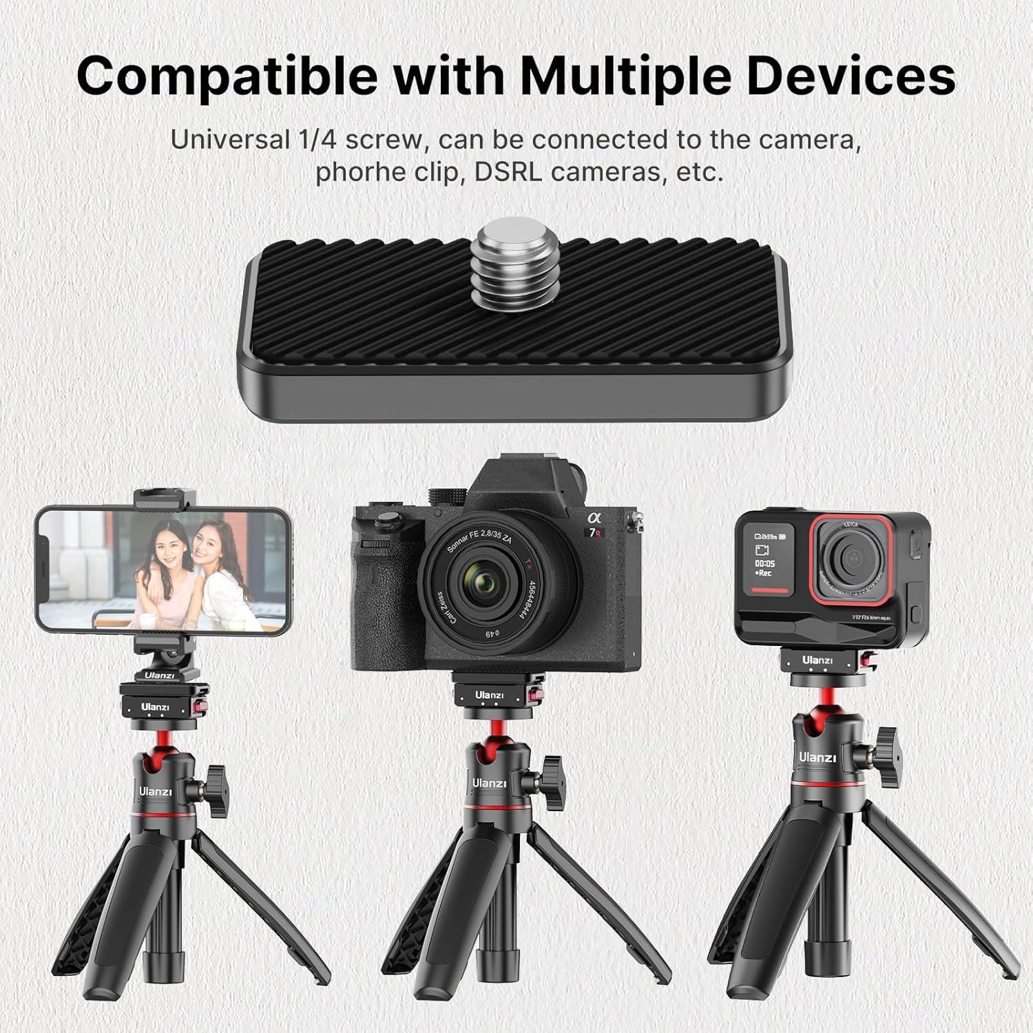 Soporte de liberación rápida Ulanzi para Insta360 X3/X4/ACE