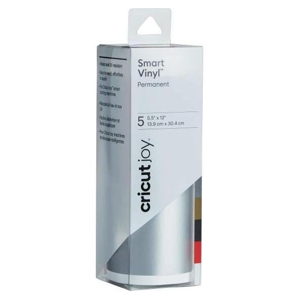 Vinilo Permanente Cricut Joy Elegancia 5 Hojas 13.9x30.4cm