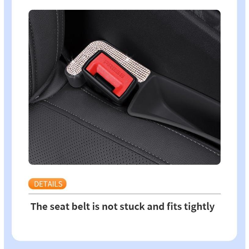 Relleno Espacio Asientos Coche AXCUWS Rosa 2 Universal 2 Piezas